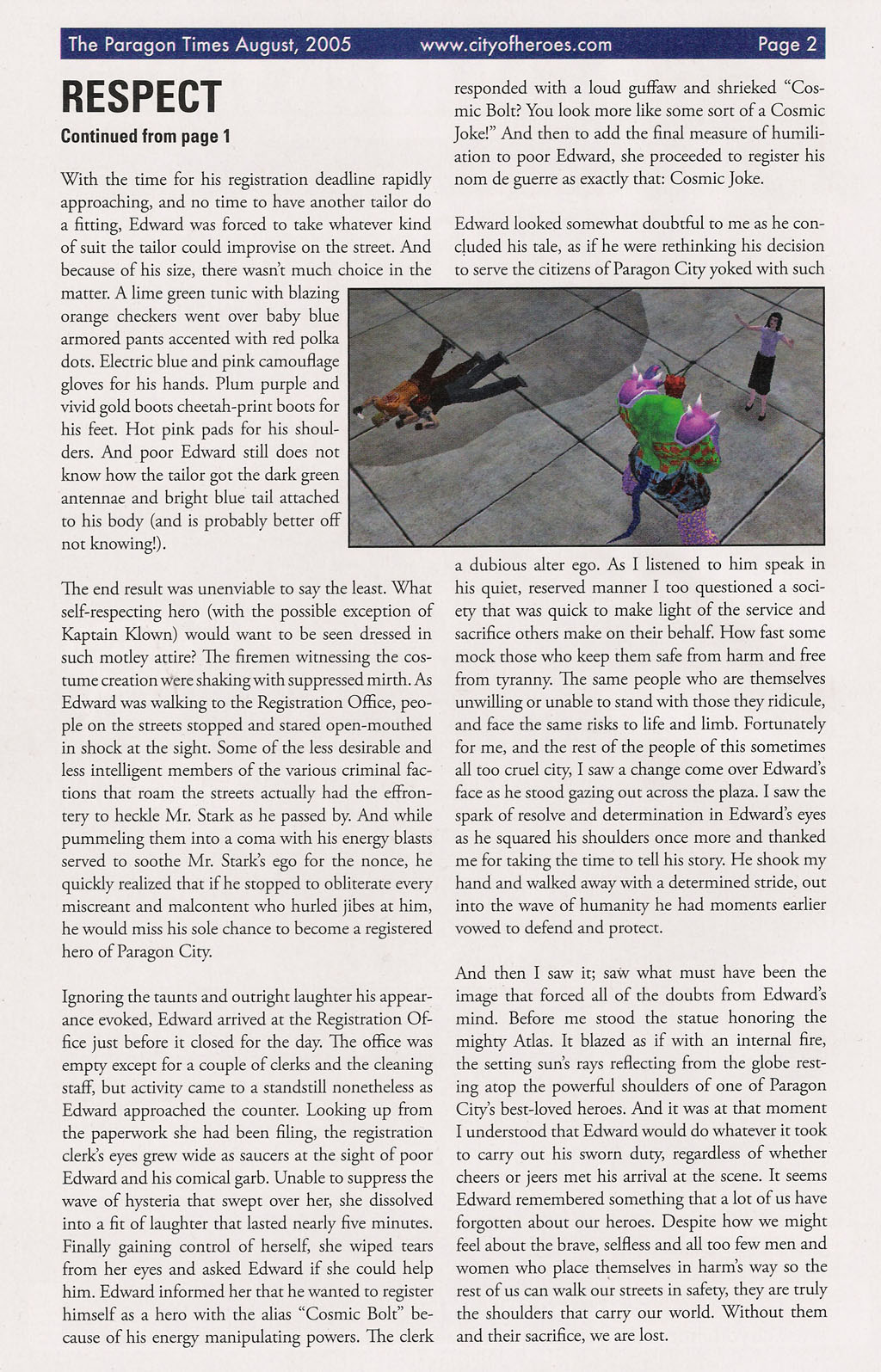 Read online City of Heroes (2005) comic -  Issue #4 - 25