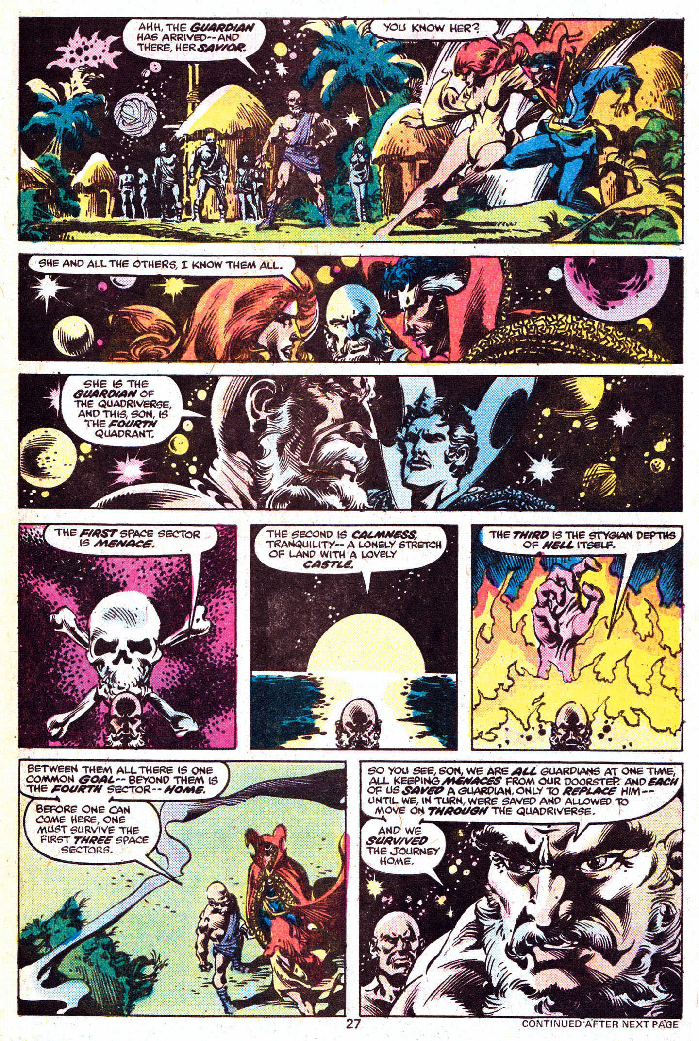 Read online Doctor Strange (1974) comic -  Issue #23 - 29