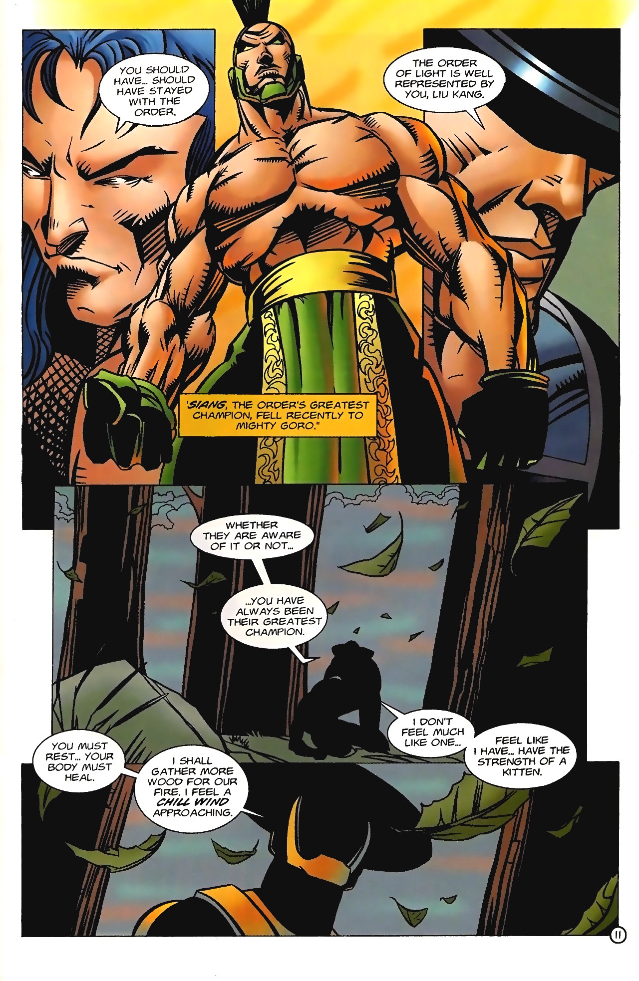 Read online Mortal Kombat (1994) comic -  Issue #6 - 12