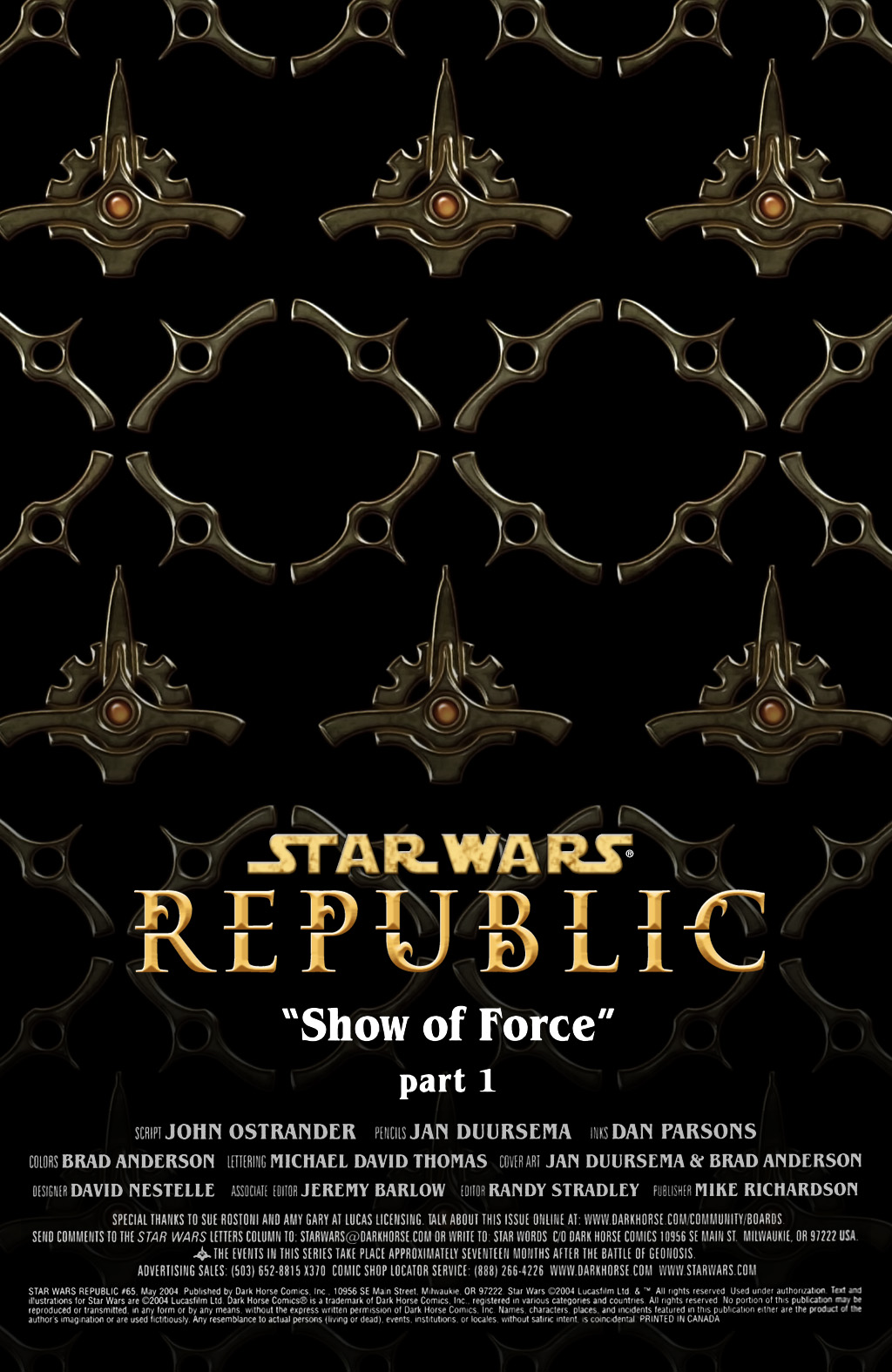 Read online Star Wars: Republic comic -  Issue #65 - 2