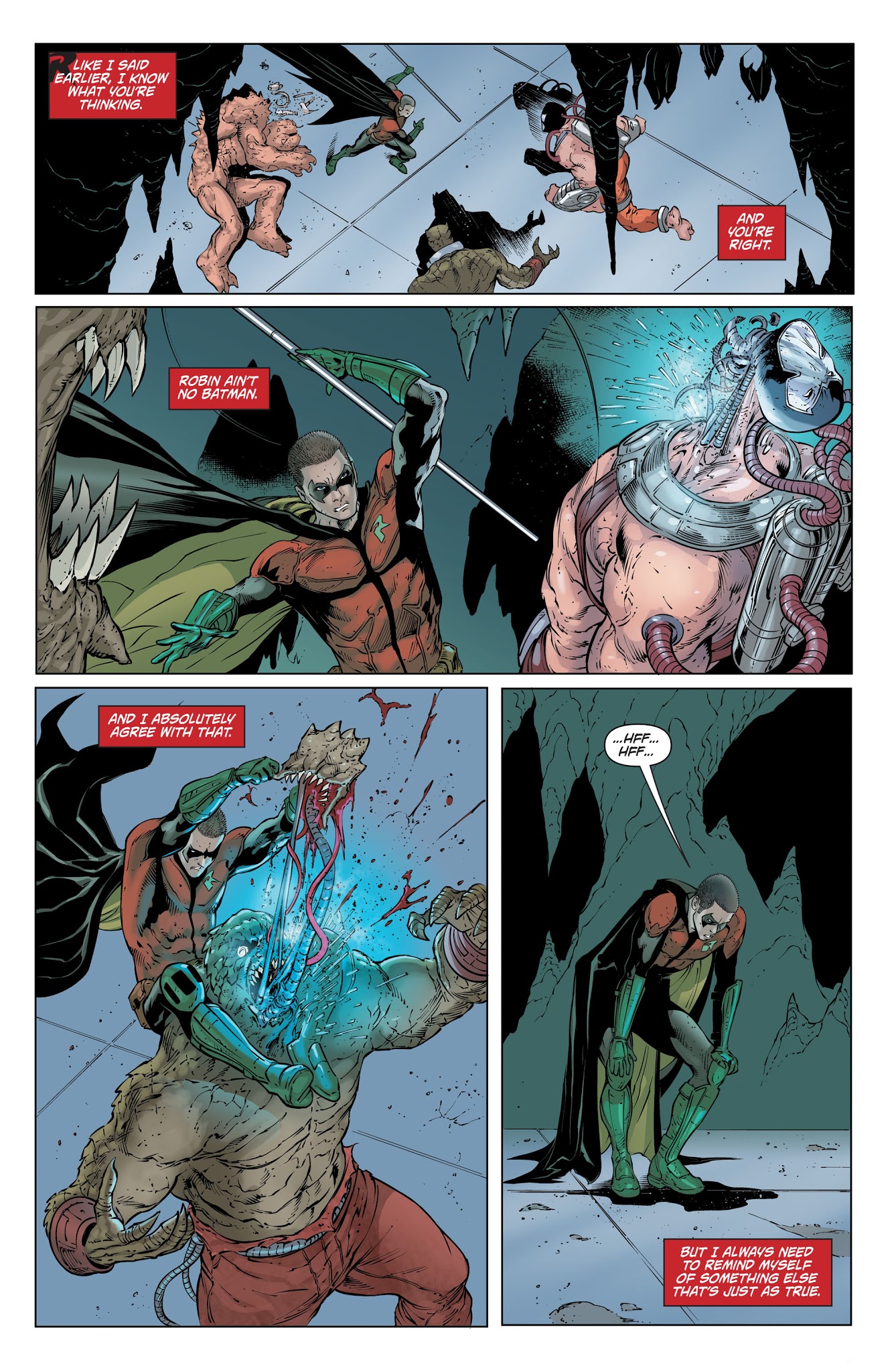 Read online Batman: Arkham Knight: Robin comic -  Issue # Full - 21