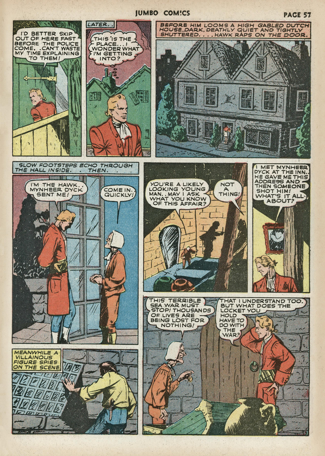 Read online Jumbo Comics comic -  Issue #31 - 59