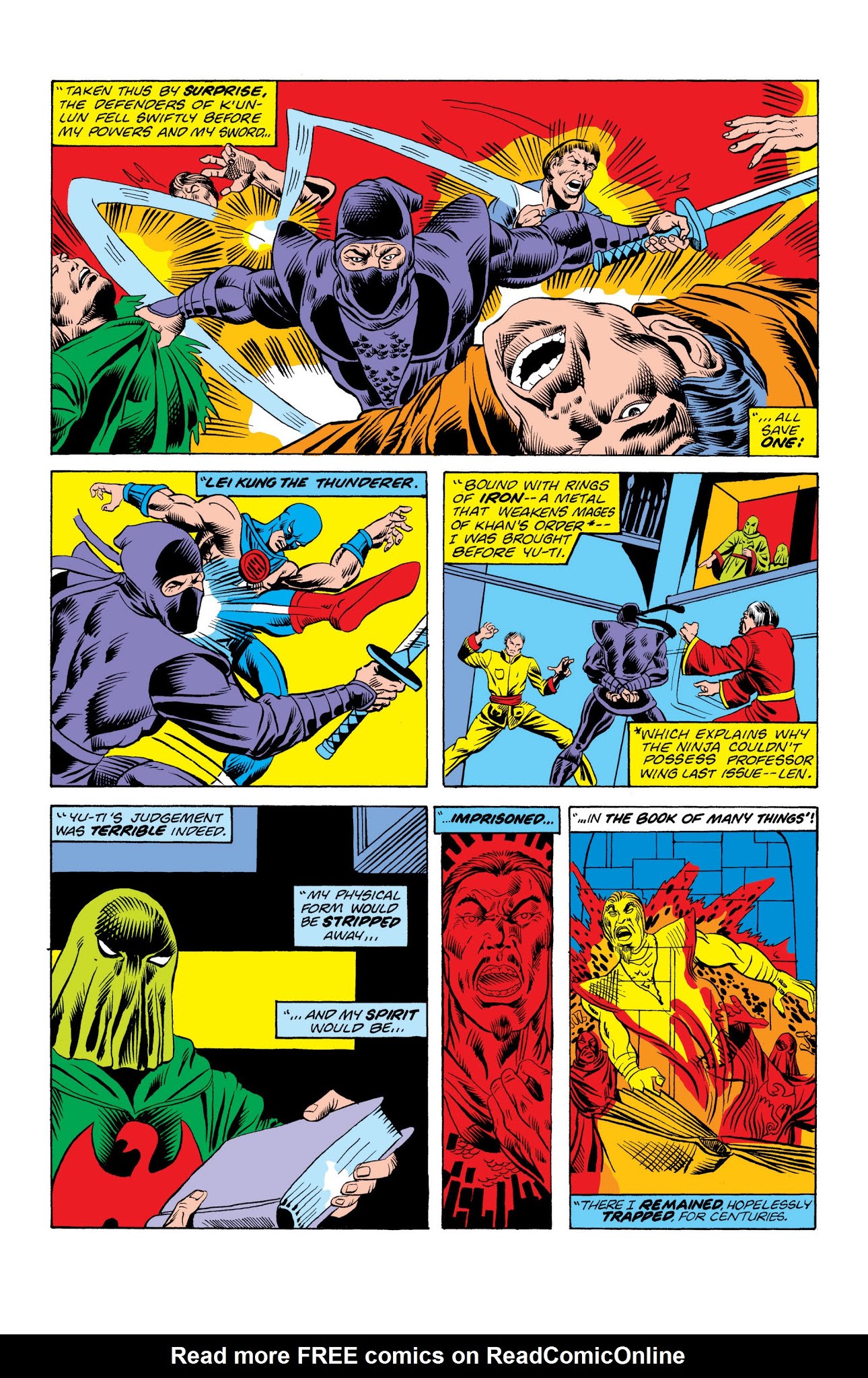 Read online Marvel Masterworks: Iron Fist comic -  Issue # TPB 1 (Part 2) - 46
