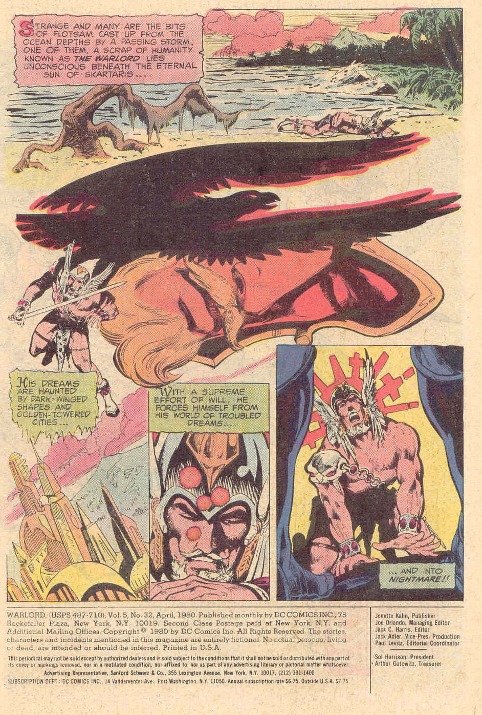 Read online Warlord (1976) comic -  Issue #32 - 2