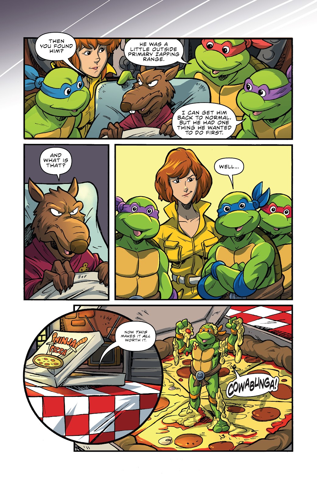 Teenage Mutant Ninja Turtles: Saturday Morning Adventures issue 4 - Page 22
