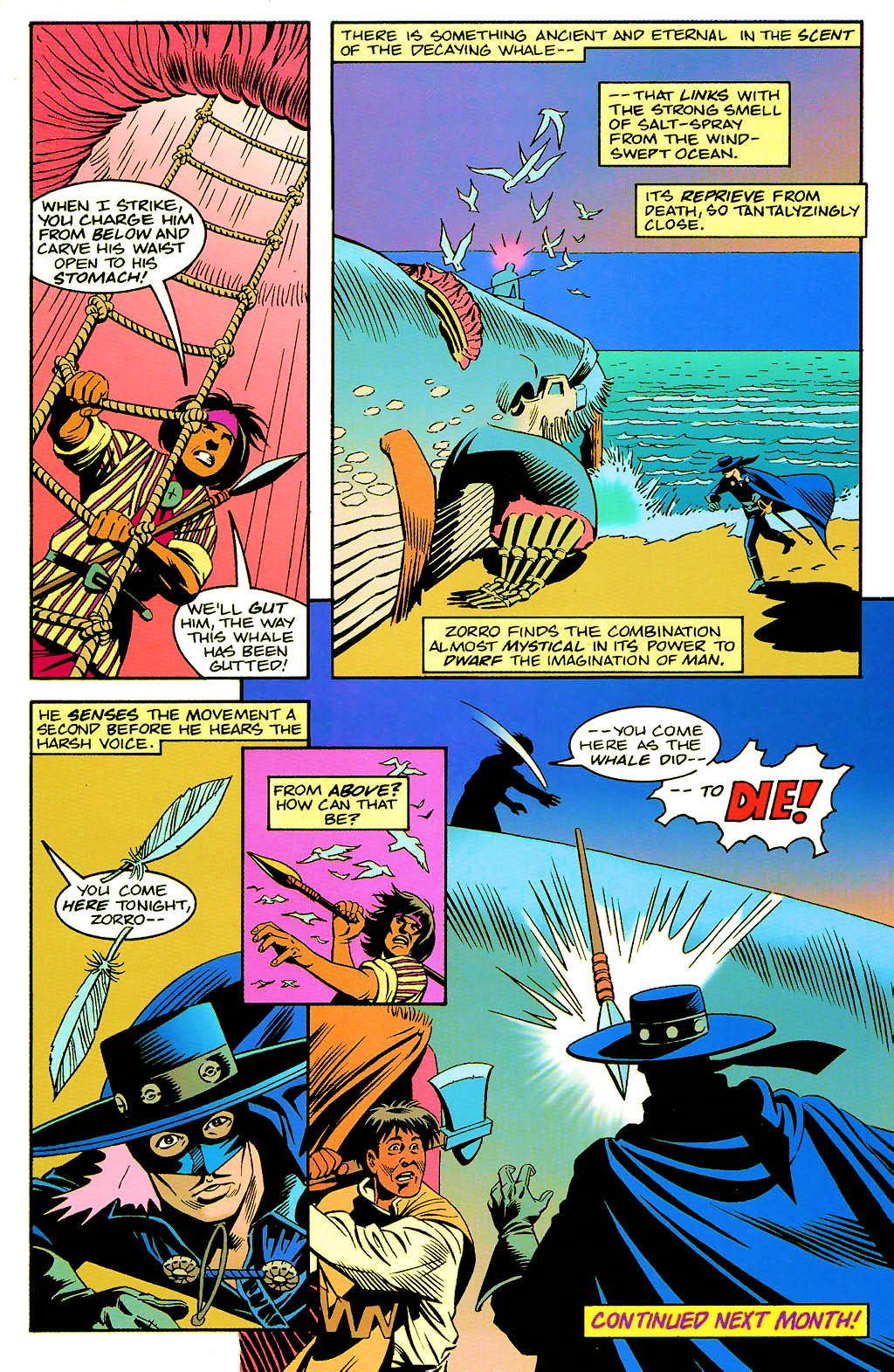 Read online Zorro (1993) comic -  Issue #4 - 28