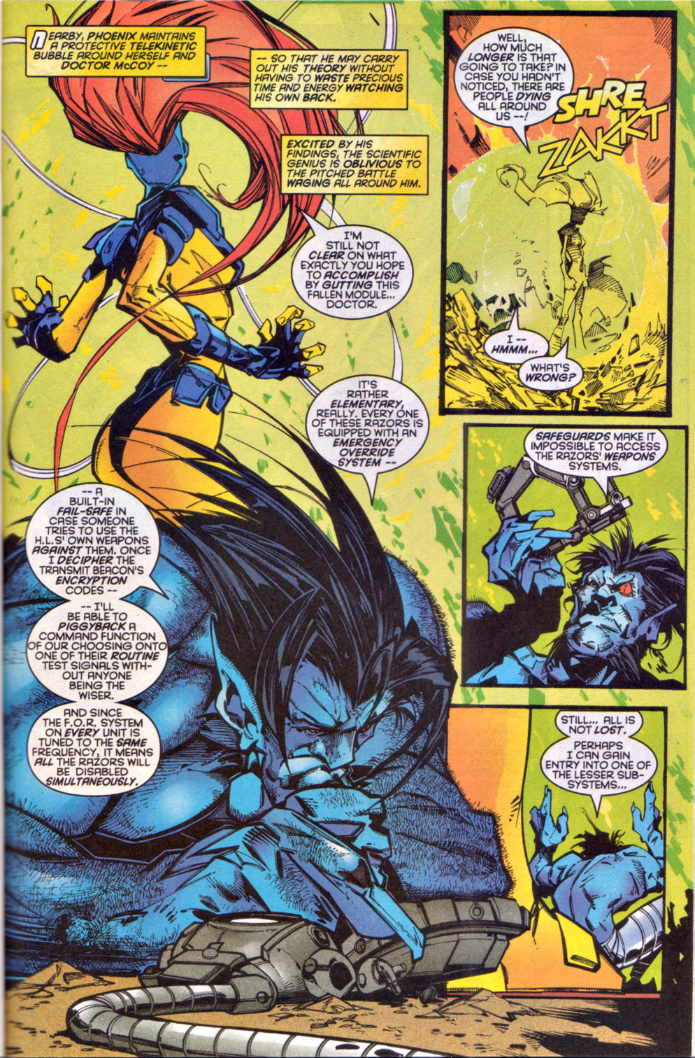 Read online X-Men Annual comic -  Issue #21 - 26