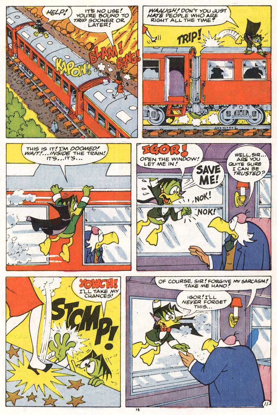 Read online Count Duckula comic -  Issue #2 - 17