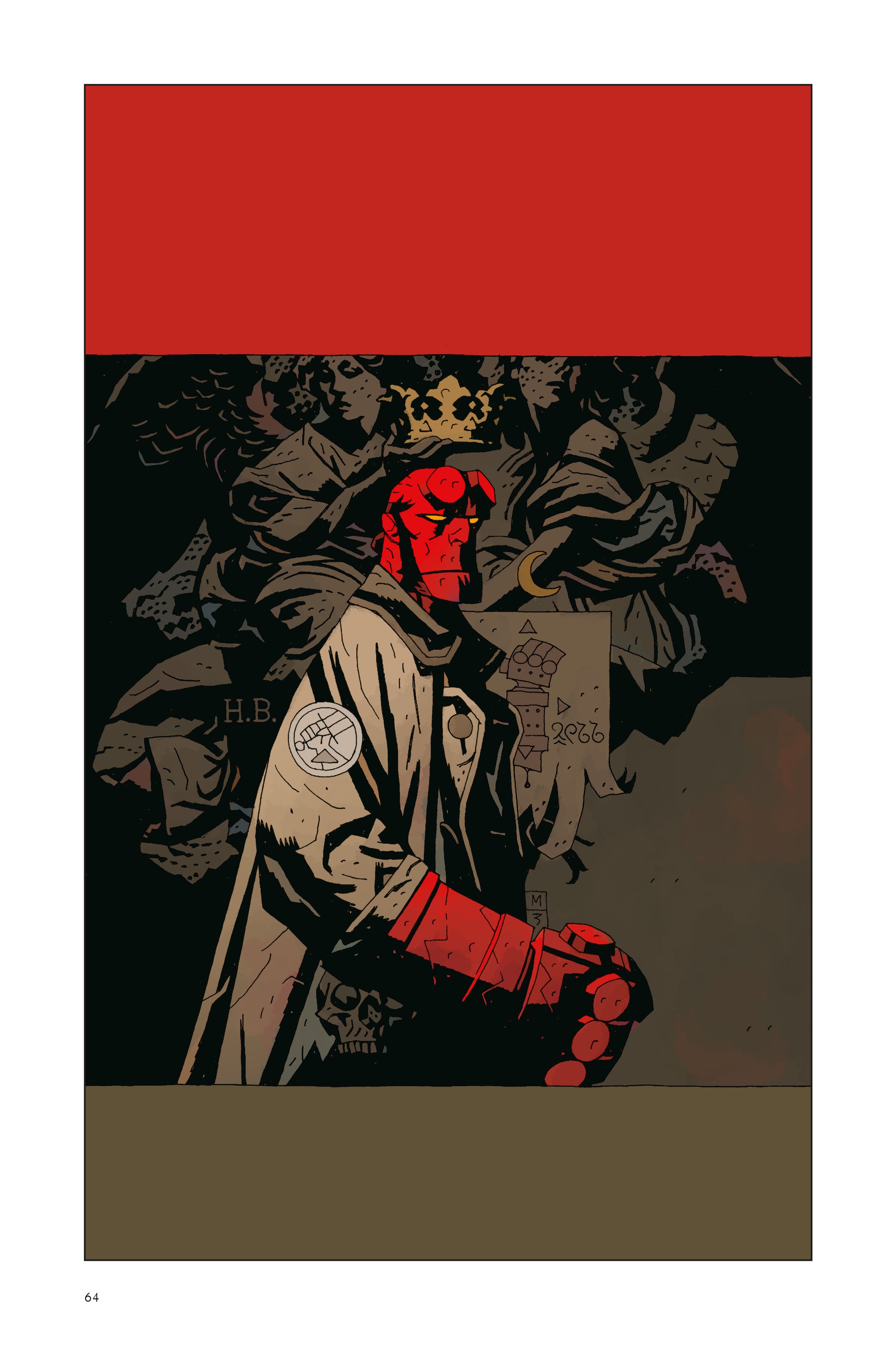 Read online Hellboy: 25 Years of Covers comic -  Issue # TPB (Part 1) - 66