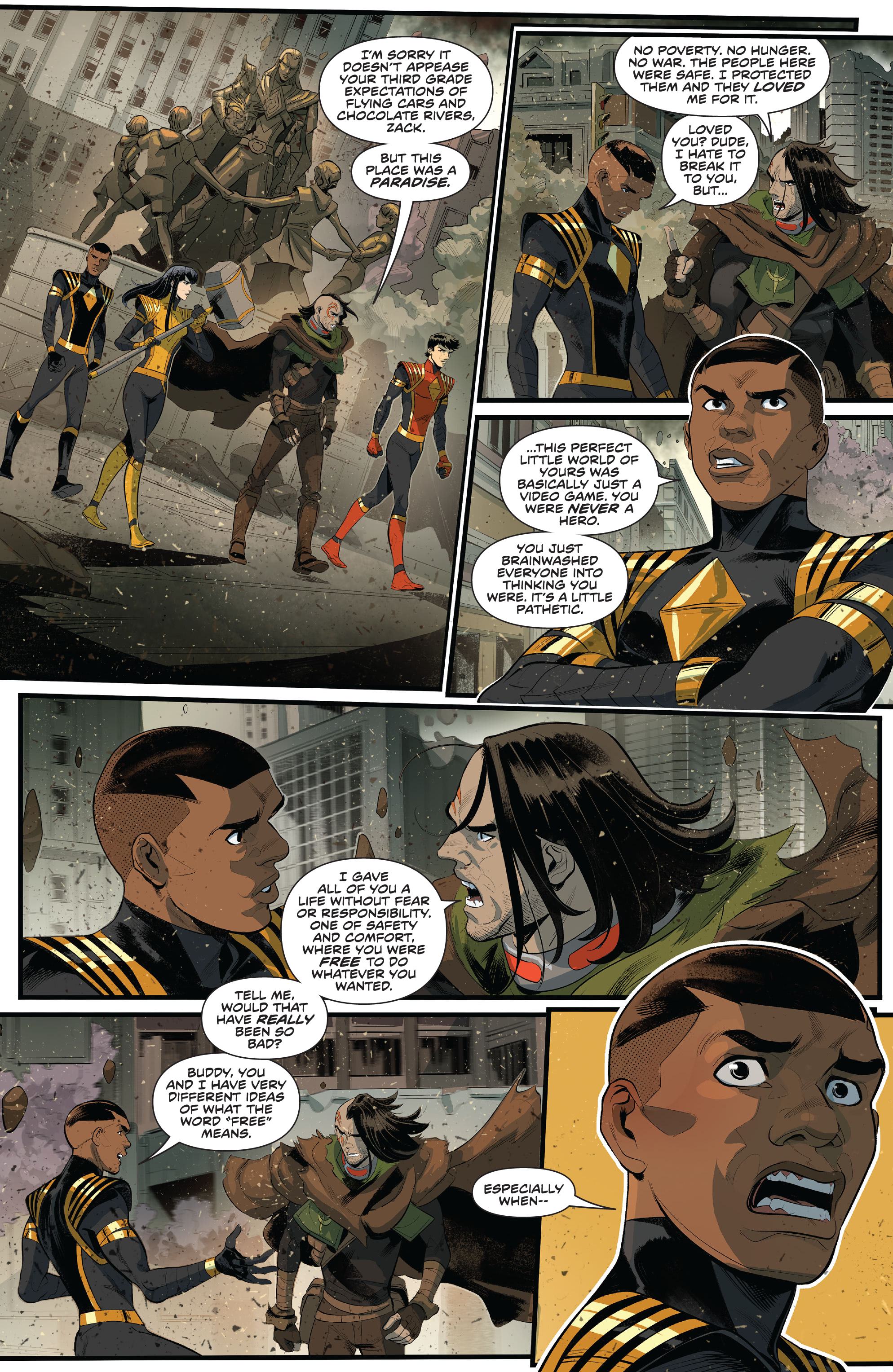 Read online Power Rangers comic -  Issue #4 - 6