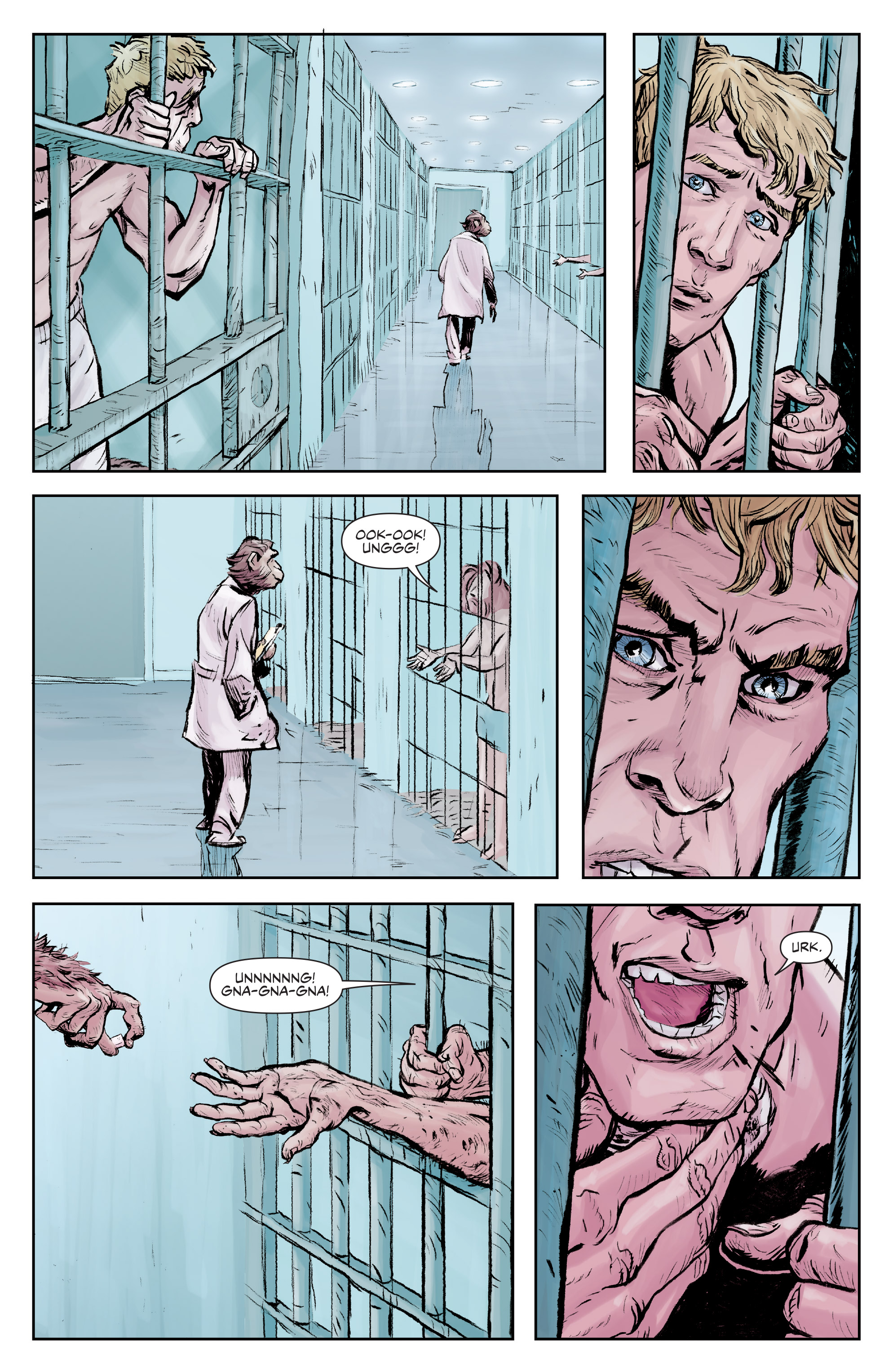 Read online Planet of the Apes Visionaries comic -  Issue # TPB - 41