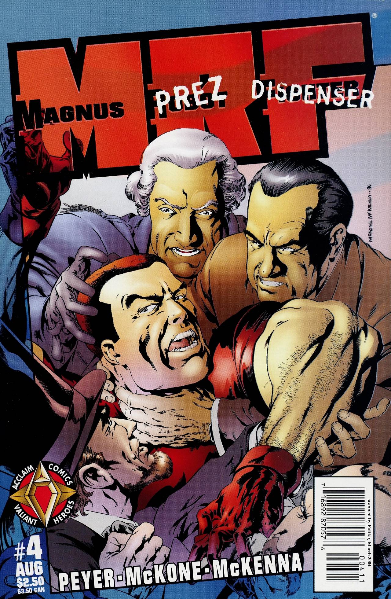 Read online Magnus Robot Fighter (1997) comic -  Issue #4 - 1