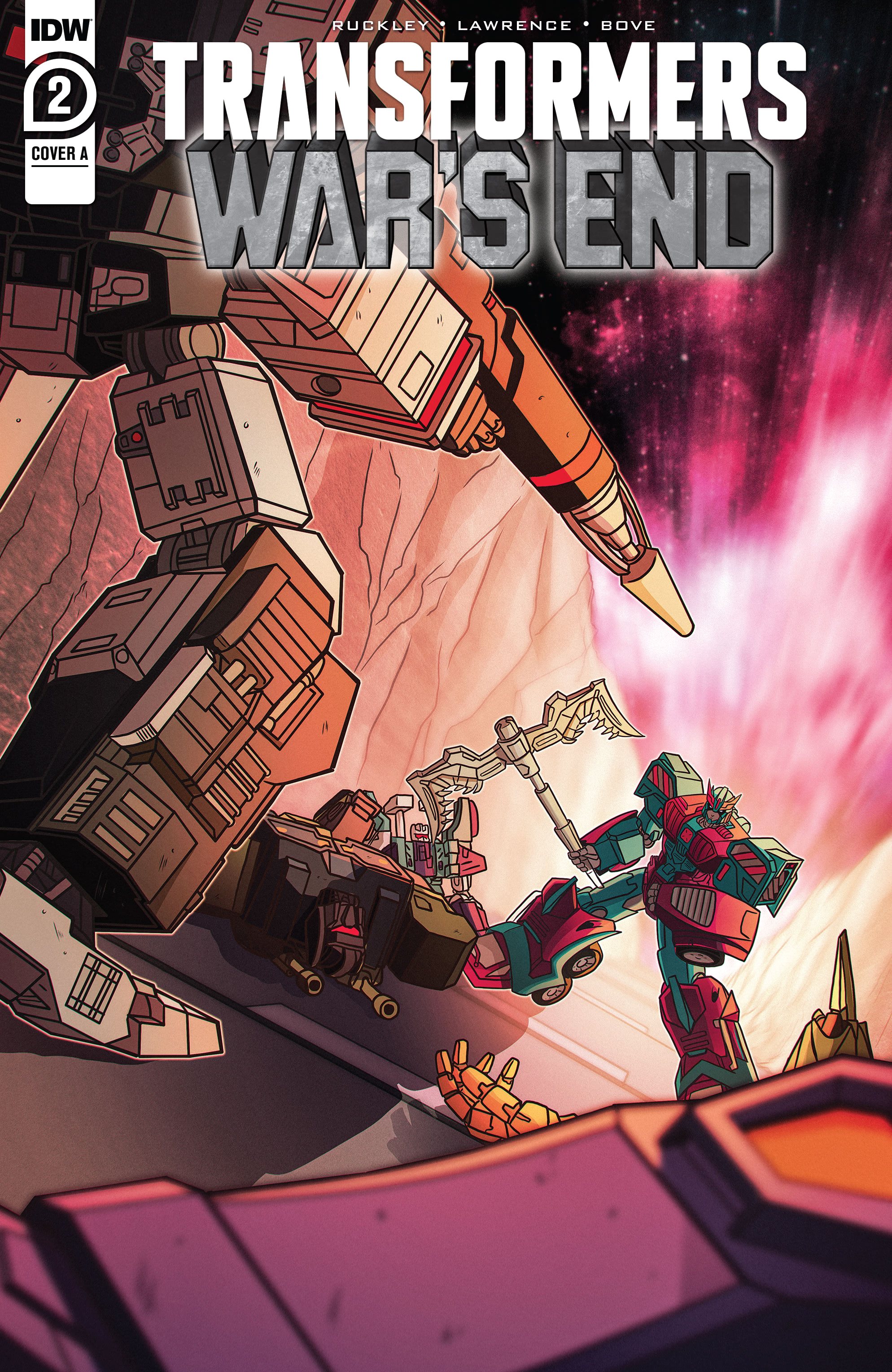 Read online Transformers: War’s End comic -  Issue #2 - 1