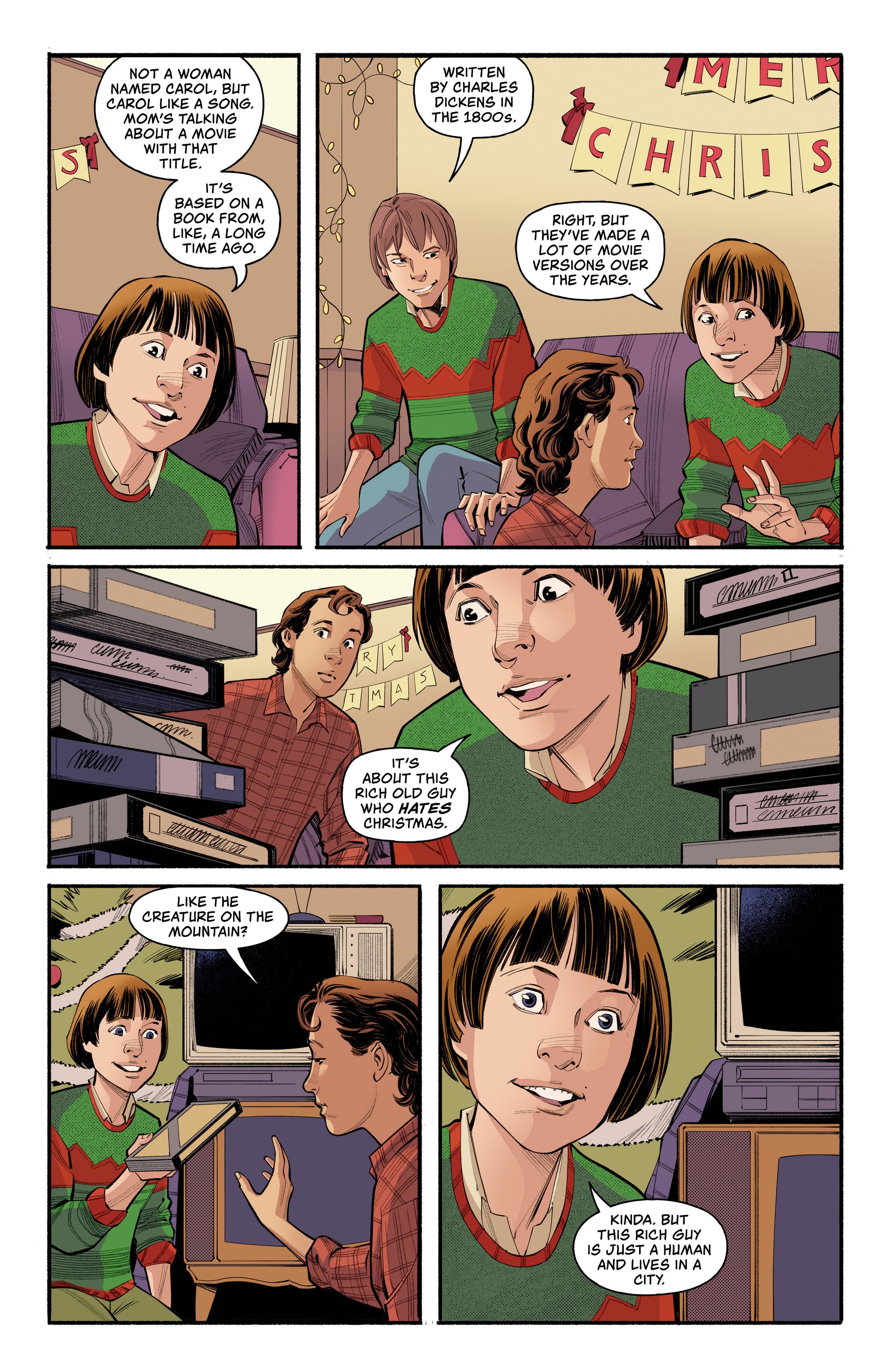 Read online Stranger Things Holiday Specials comic -  Issue # TPB - 54
