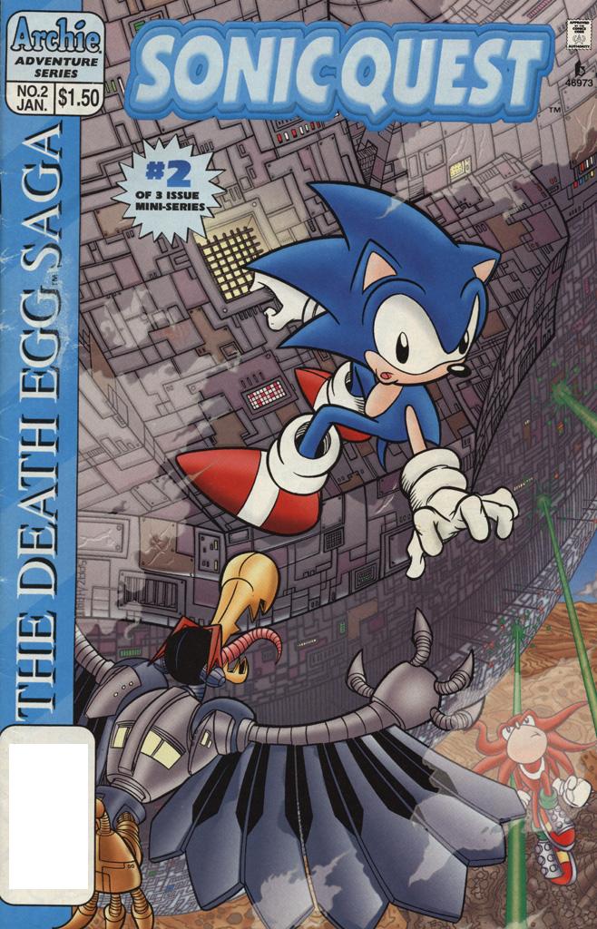 Read online Sonic Quest - The Death Egg Saga comic -  Issue #2 - 1