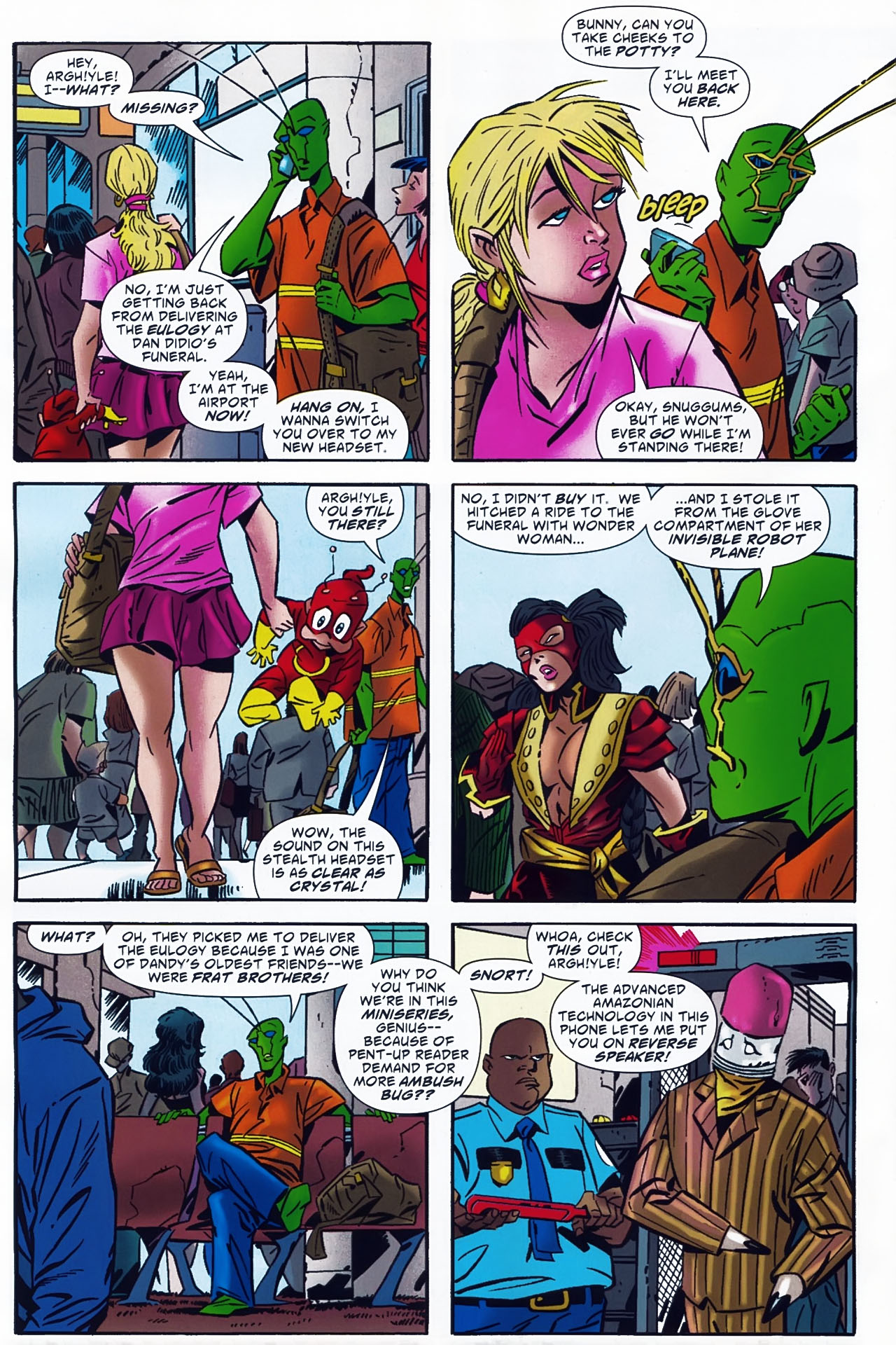 Read online Ambush Bug: Year None comic -  Issue #4 - 16