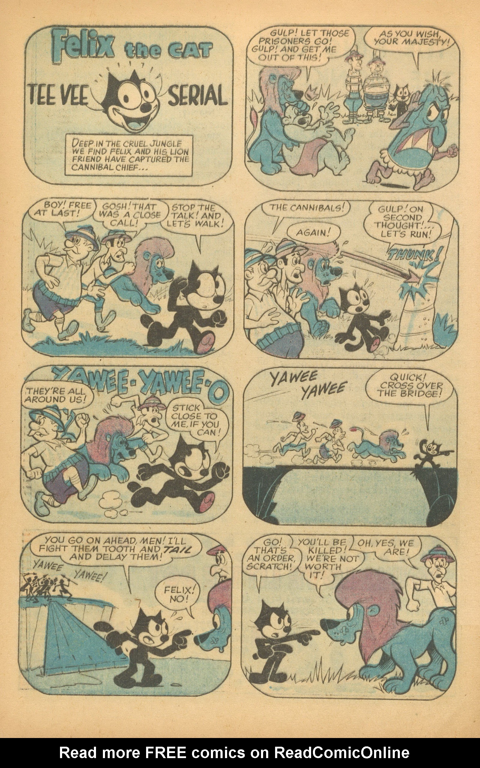 Read online Felix the Cat (1955) comic -  Issue #89 - 28