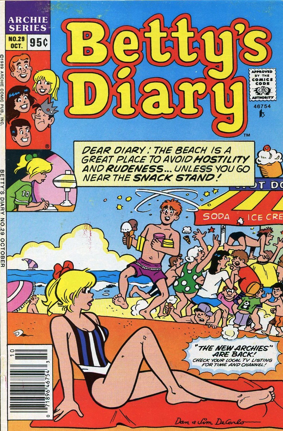 Read online Betty's Diary comic -  Issue #29 - 1