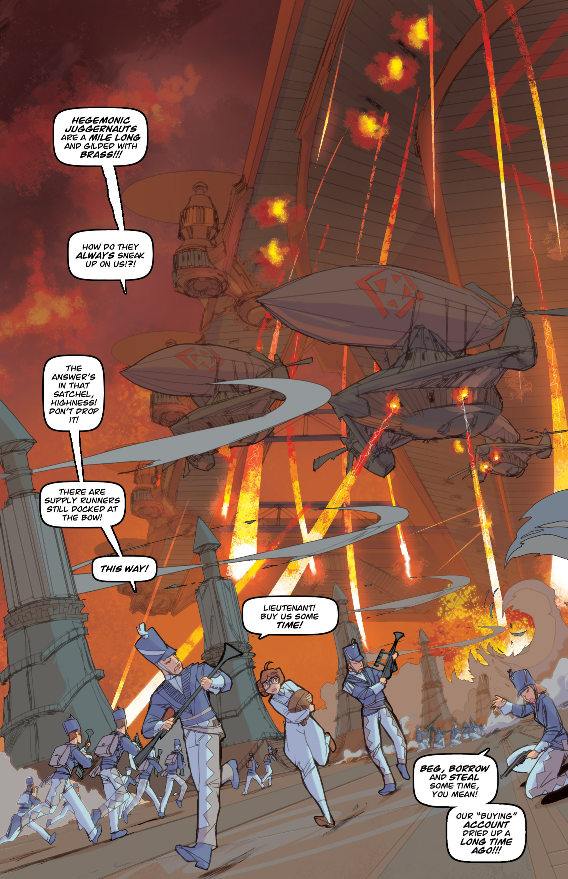 Read online Free Comic Book Day 2014 comic -  Issue # Steam Wars 01 - 3