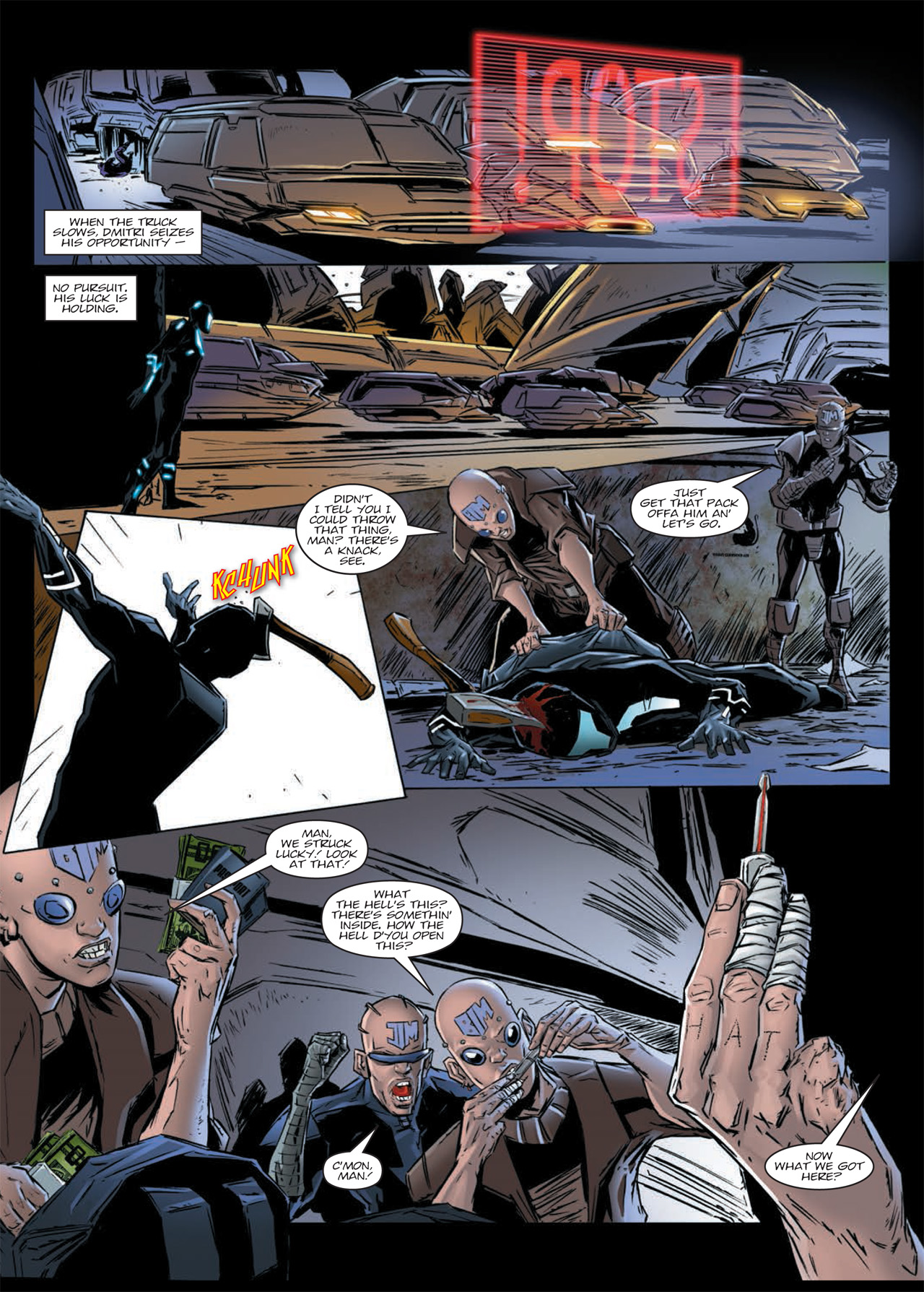 Read online Judge Dredd: Day of Chaos: Endgame comic -  Issue # TPB (Part 1) - 89