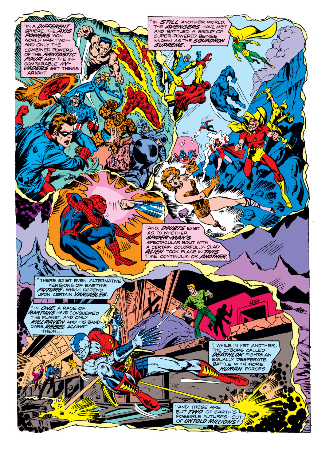 Read online What If? (1977) comic -  Issue #1 - Spider-Man joined the Fantastic Four - 4