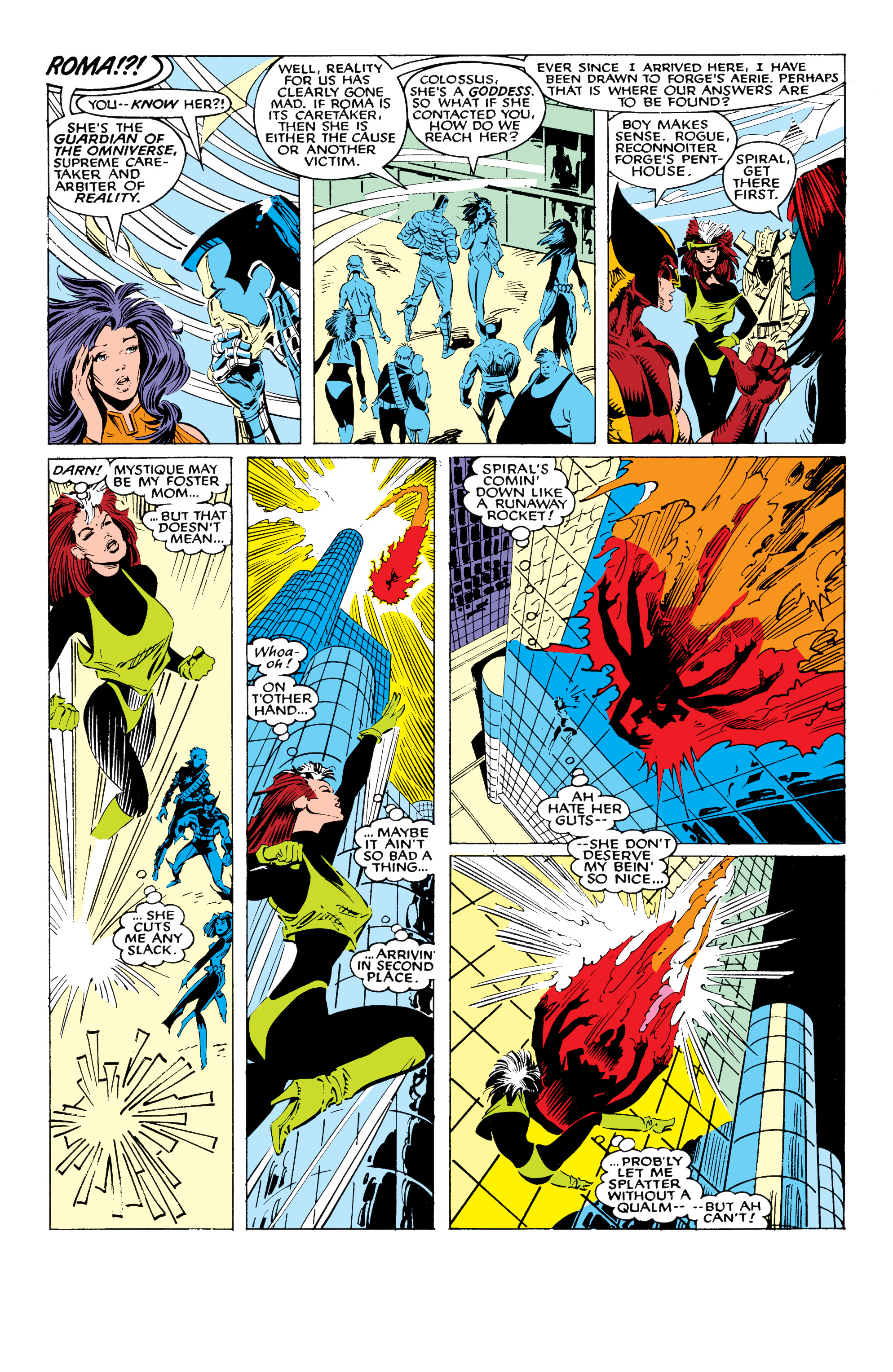 Read online X-Men Milestones: Fall of the Mutants comic -  Issue # TPB (Part 1) - 55