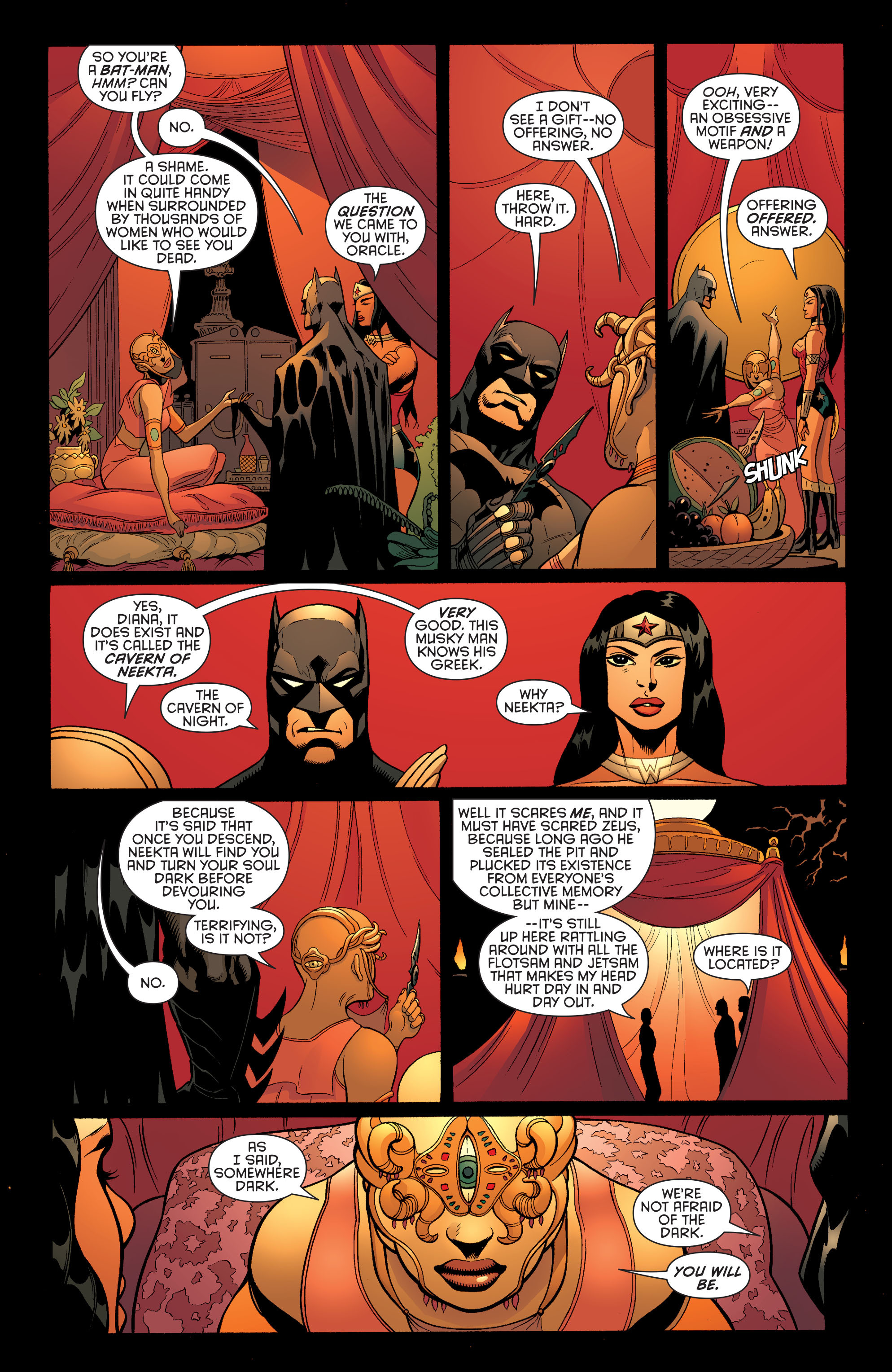 Read online Batman and Robin (2011) comic -  Issue #30 - Batman and Wonder Woman - 9