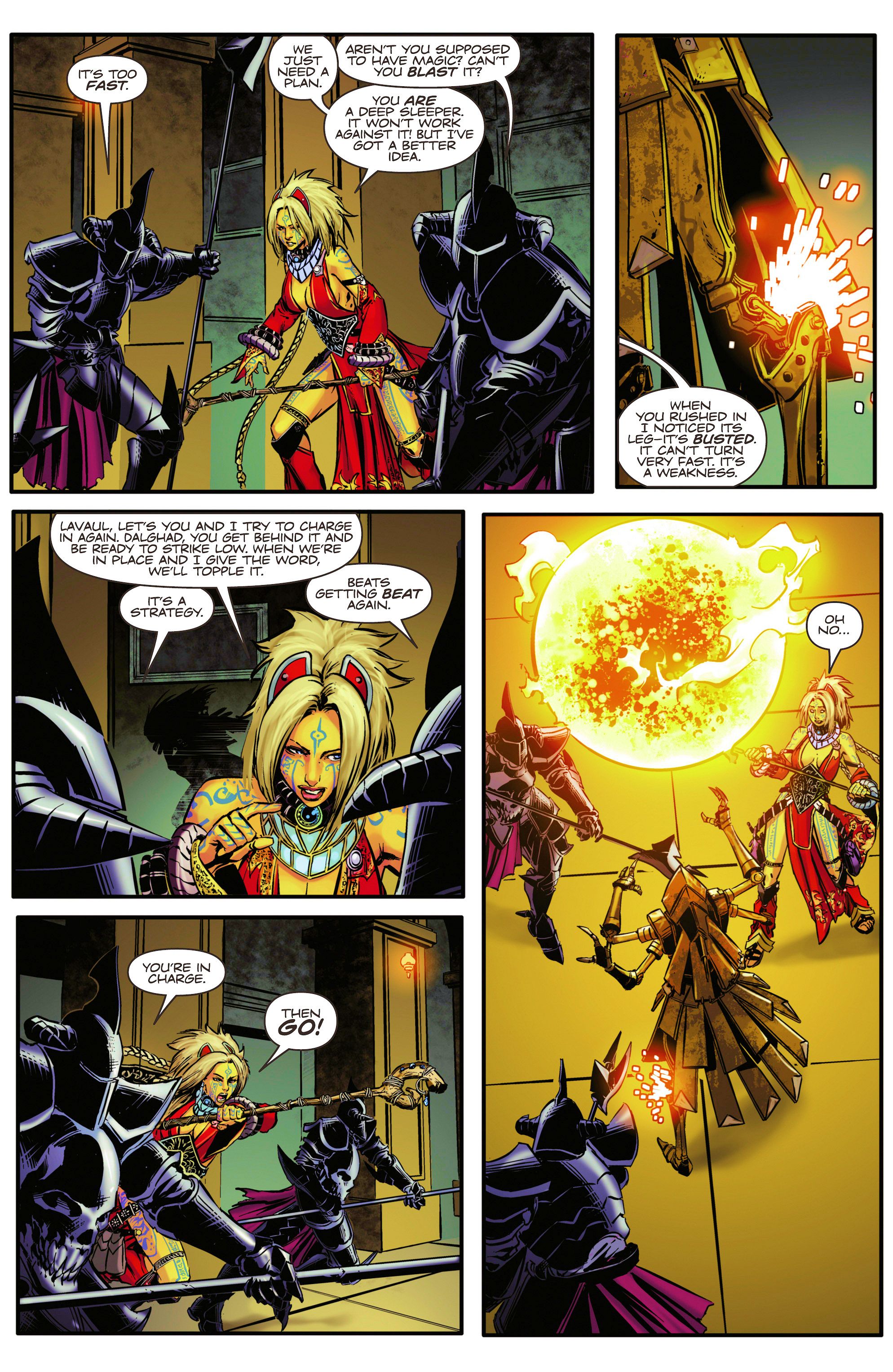 Read online Pathfinder: Origins comic -  Issue #3 - 21