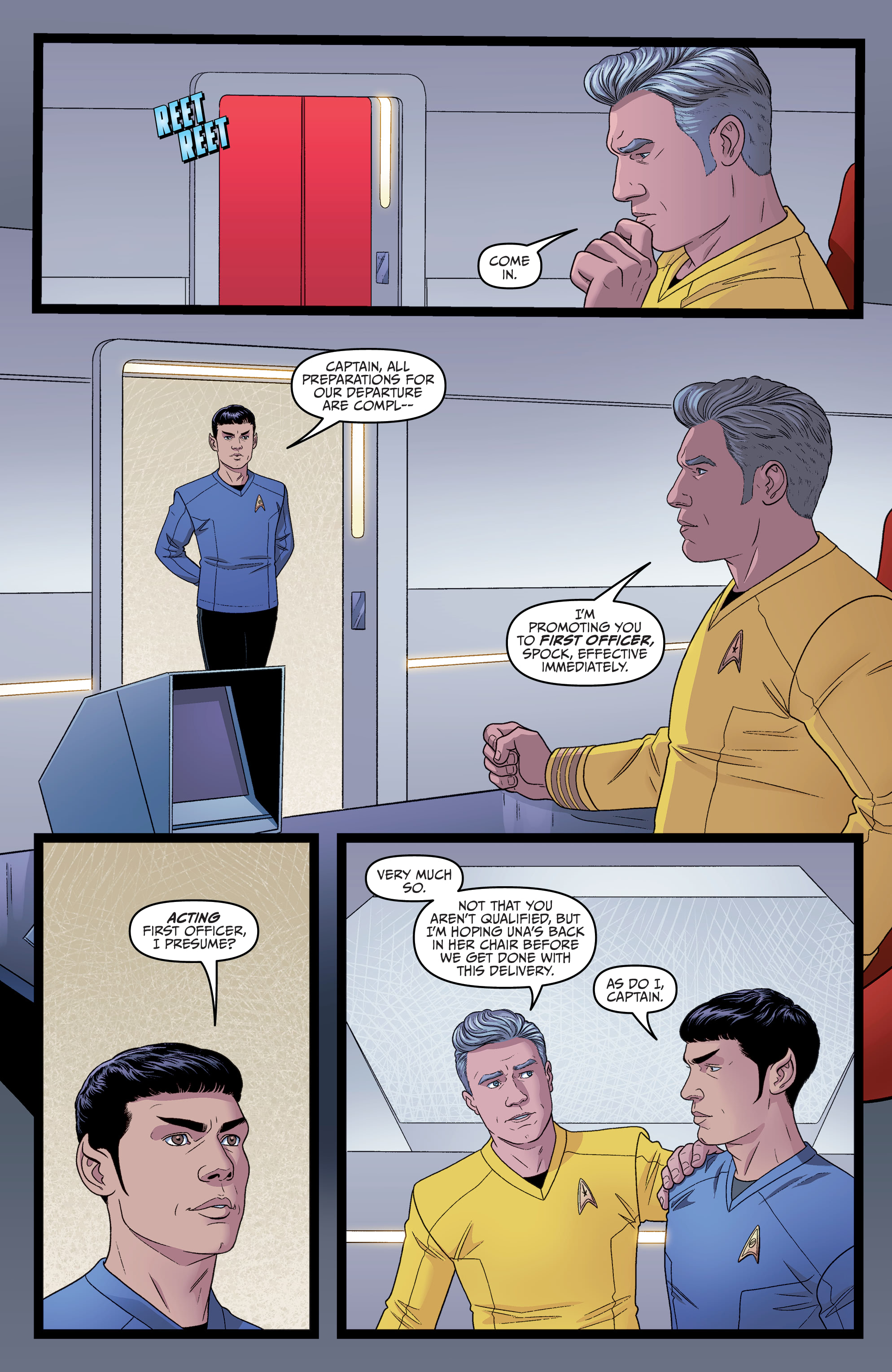 Read online Star Trek: Strange New Worlds - The Illyrian Enigma comic -  Issue #1 - 6