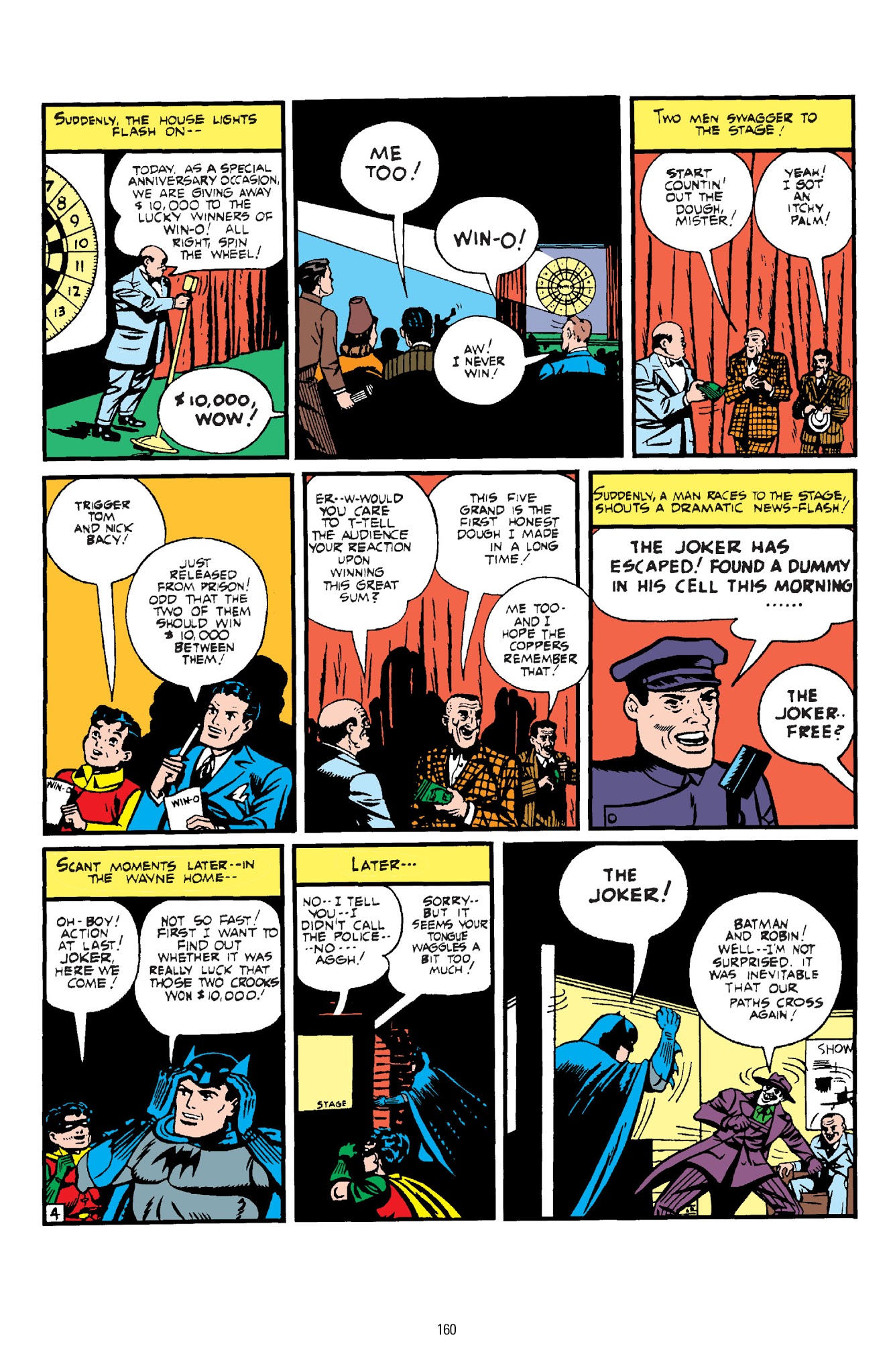 Read online Batman: The Golden Age Omnibus comic -  Issue # TPB 3 - 160