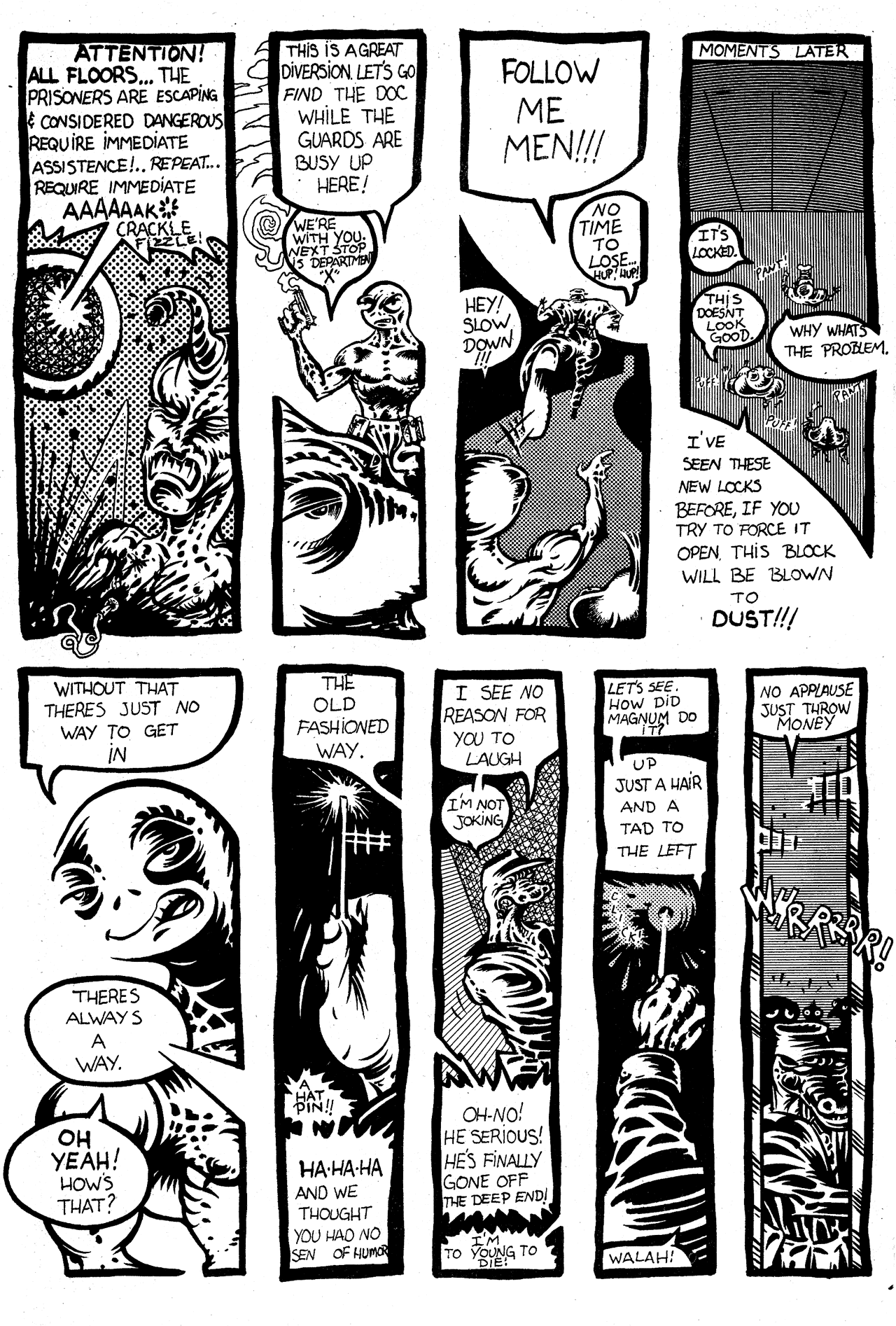 Read online Cold-Blooded Chameleon Commandos comic -  Issue #3 - 22
