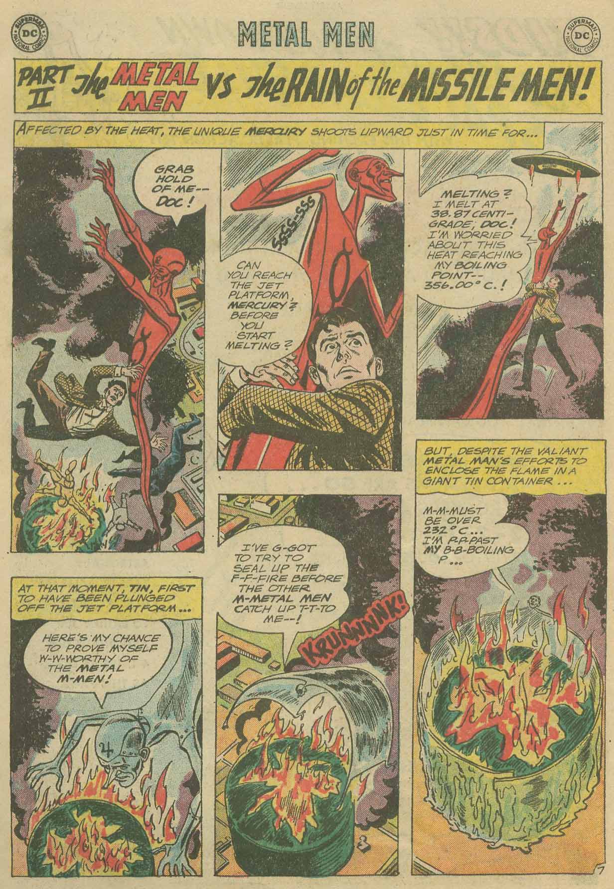 Read online Metal Men (1963) comic -  Issue #1 - 10