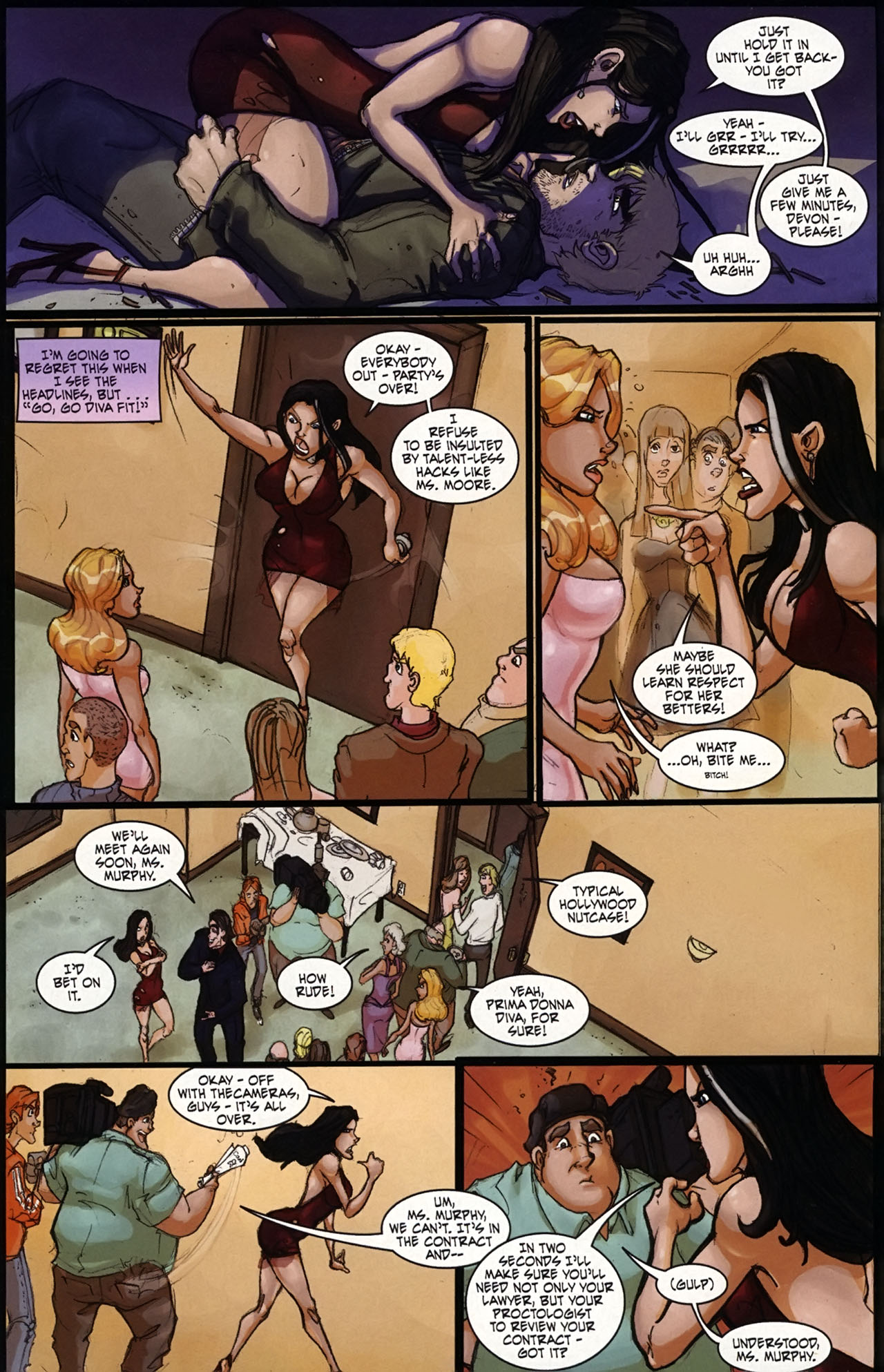 Read online Eve: Vampire Diva comic -  Issue #3 - 10