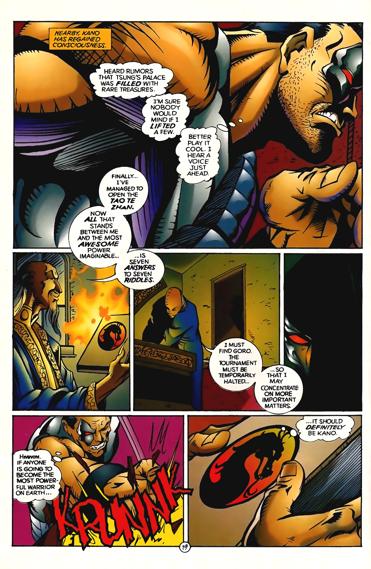 Read online Mortal Kombat (1994) comic -  Issue #2 - 20