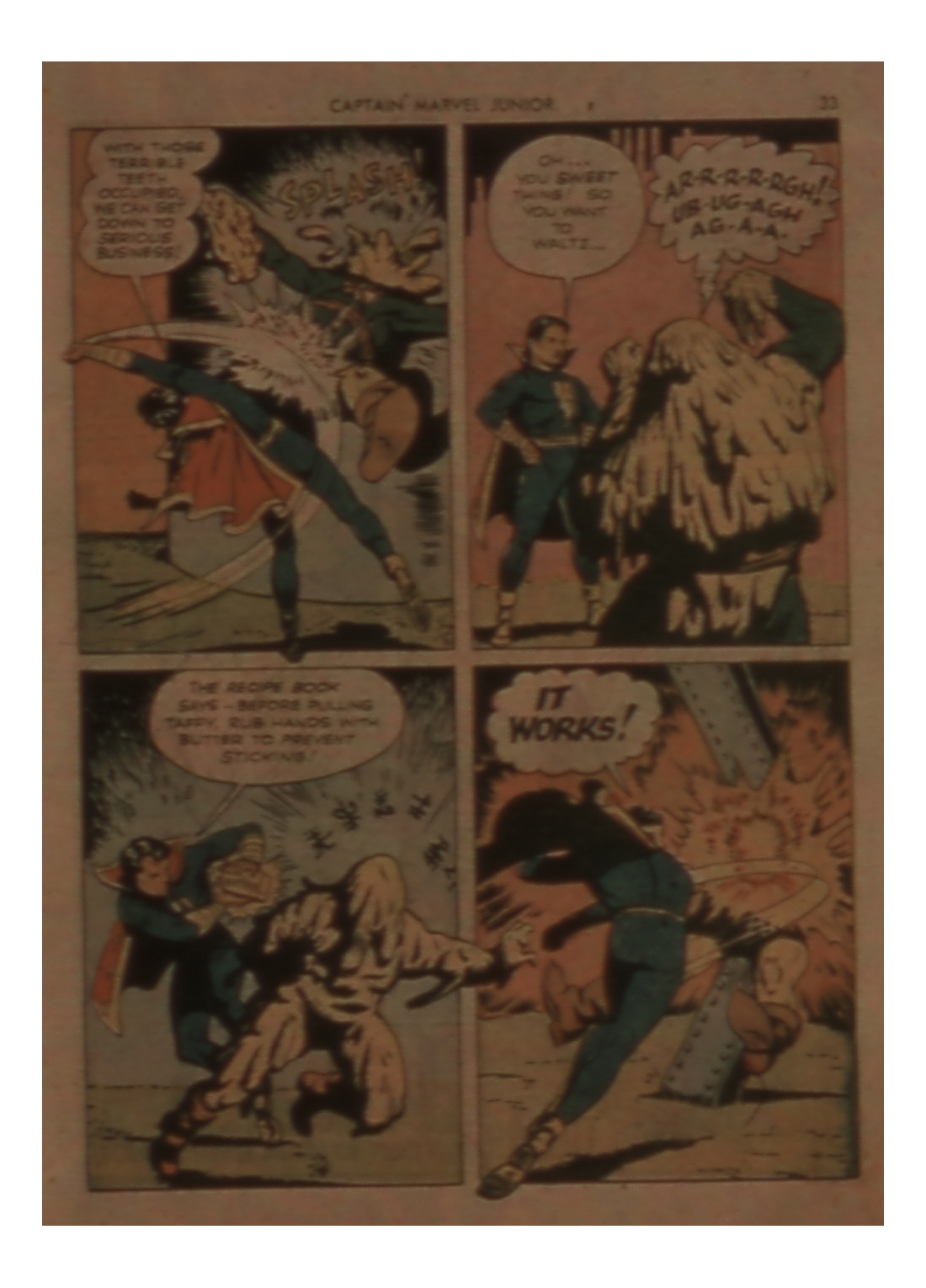 Read online Captain Marvel, Jr. comic -  Issue #3 - 33