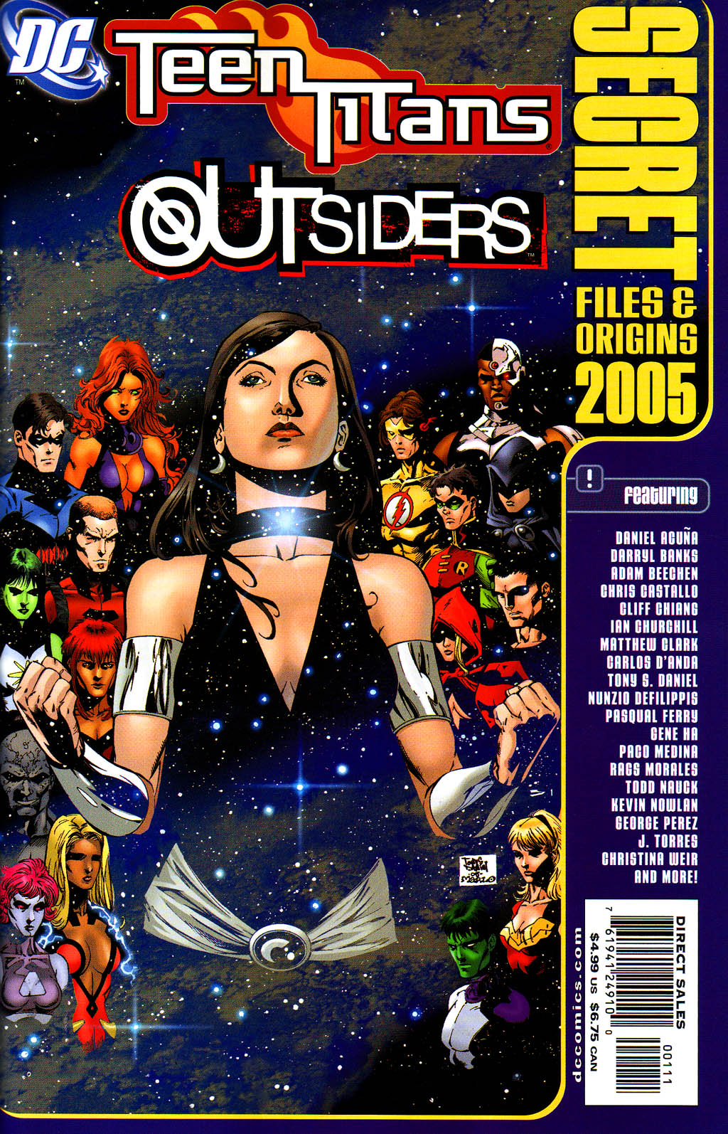 Read online Teen Titans and Outsiders Secret Files and Origins 2005 comic -  Issue # Full - 1