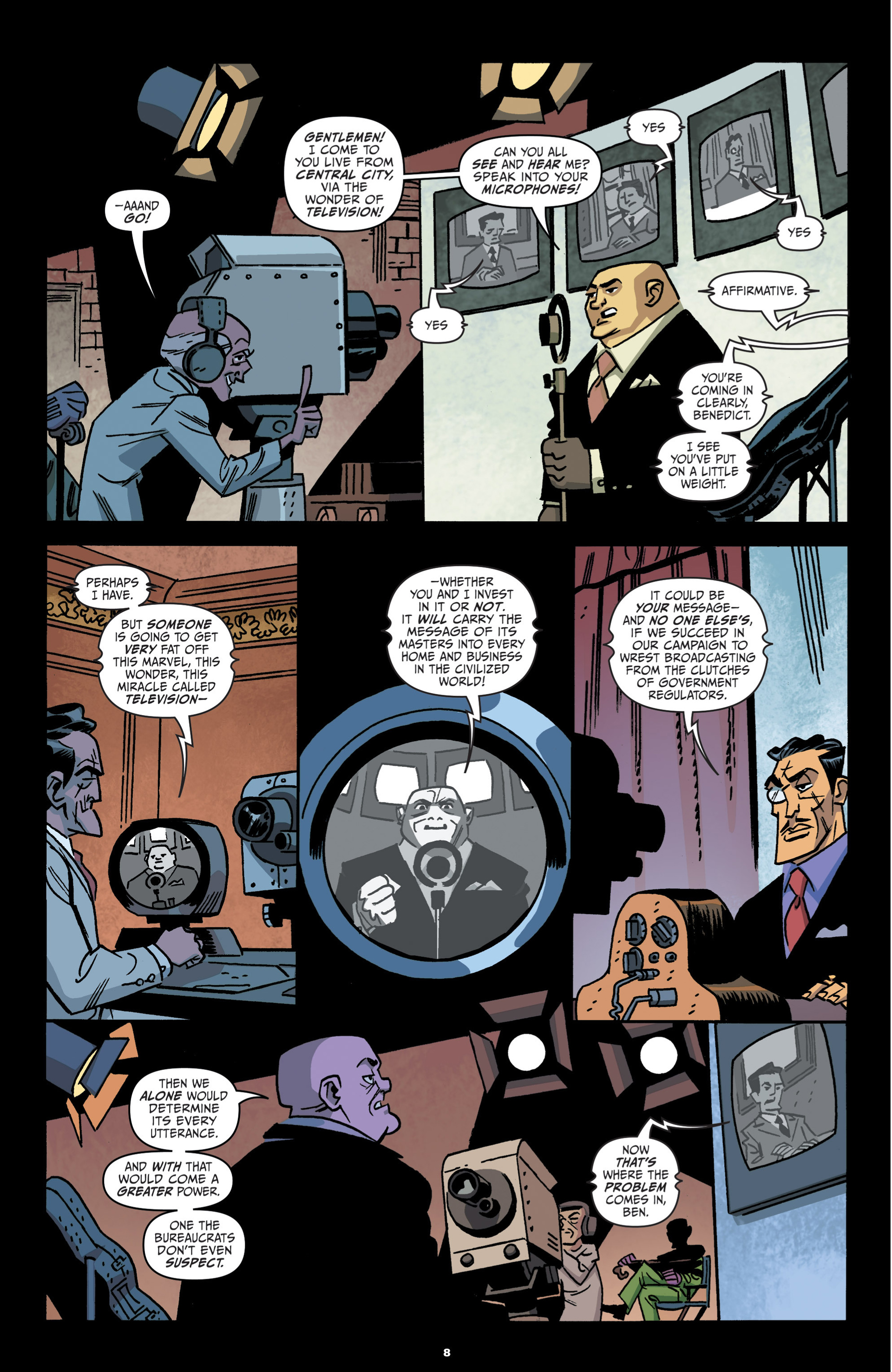 Read online The Rocketeer/The Spirit: Pulp Friction comic -  Issue #3 - 10