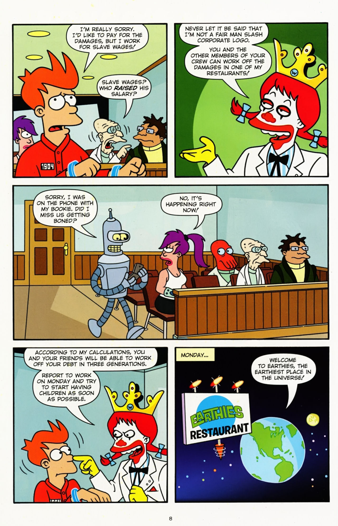 Read online Futurama Comics comic -  Issue #56 - 7