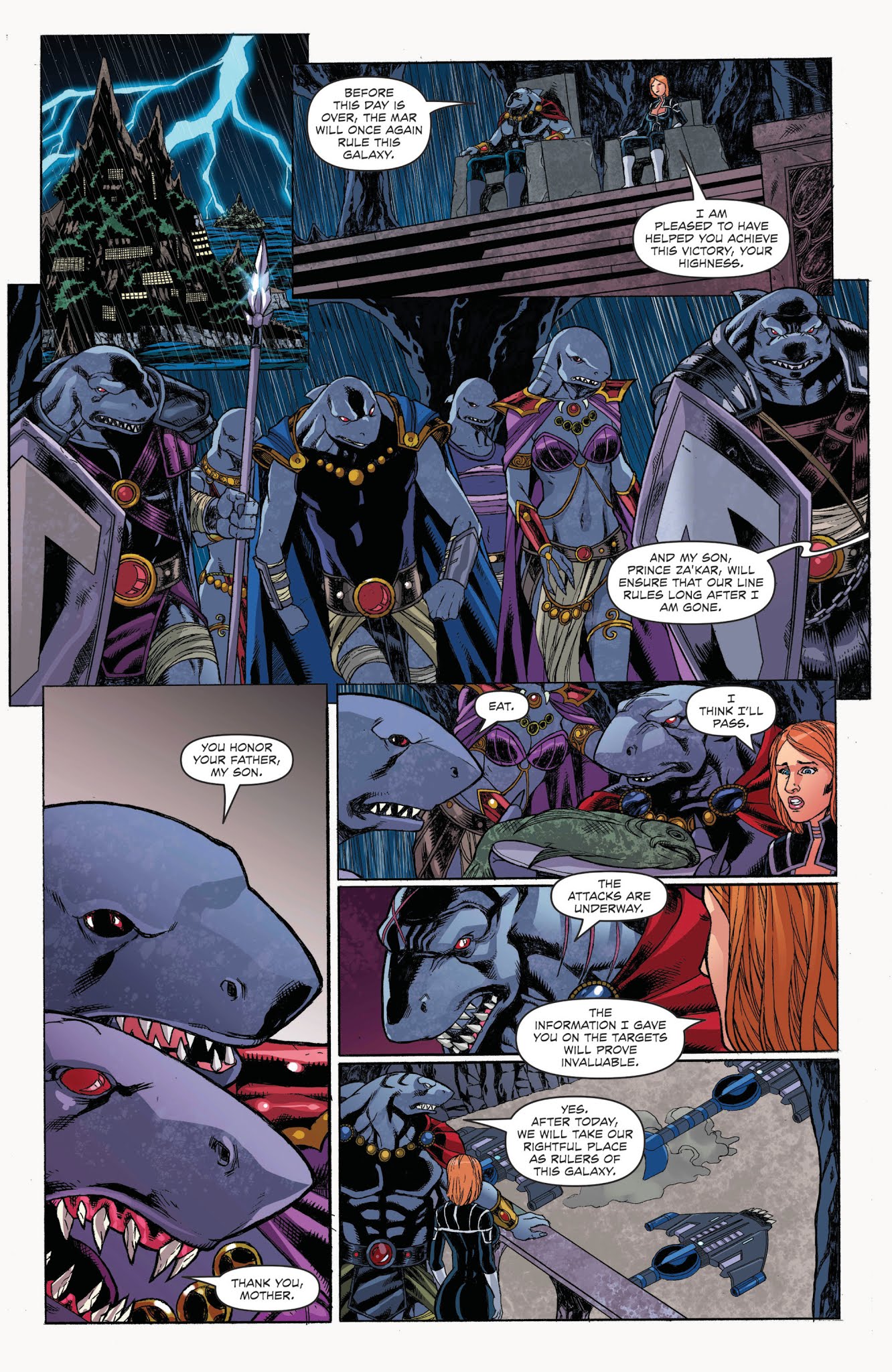 Read online The Black Sable comic -  Issue #6 - 6