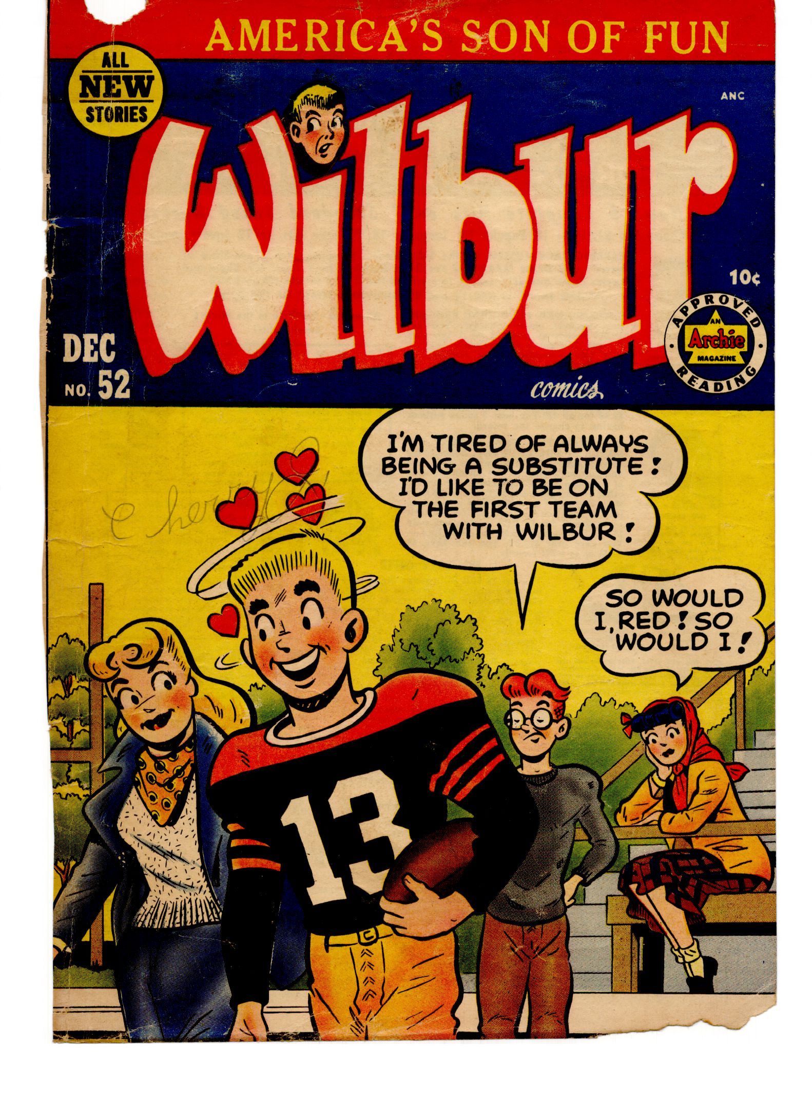 Read online Wilbur Comics comic -  Issue #52 - 1