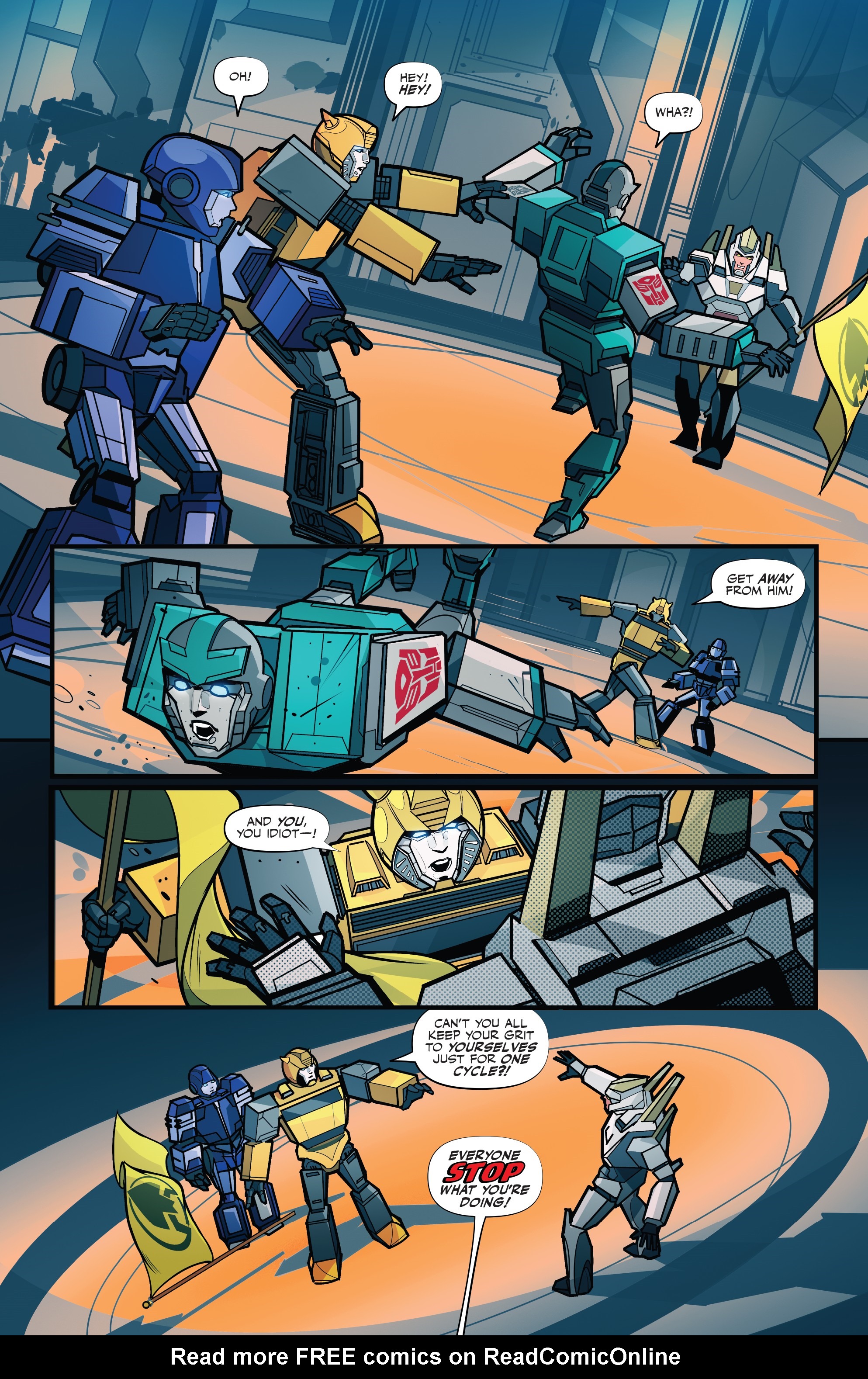 Read online Transformers (2019) comic -  Issue #4 - 15