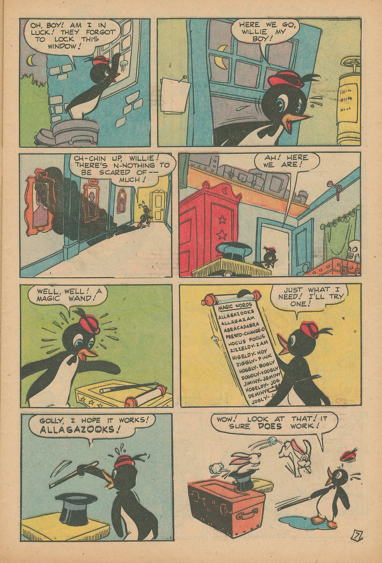 Read online Willie The Penguin comic -  Issue #3 - 9