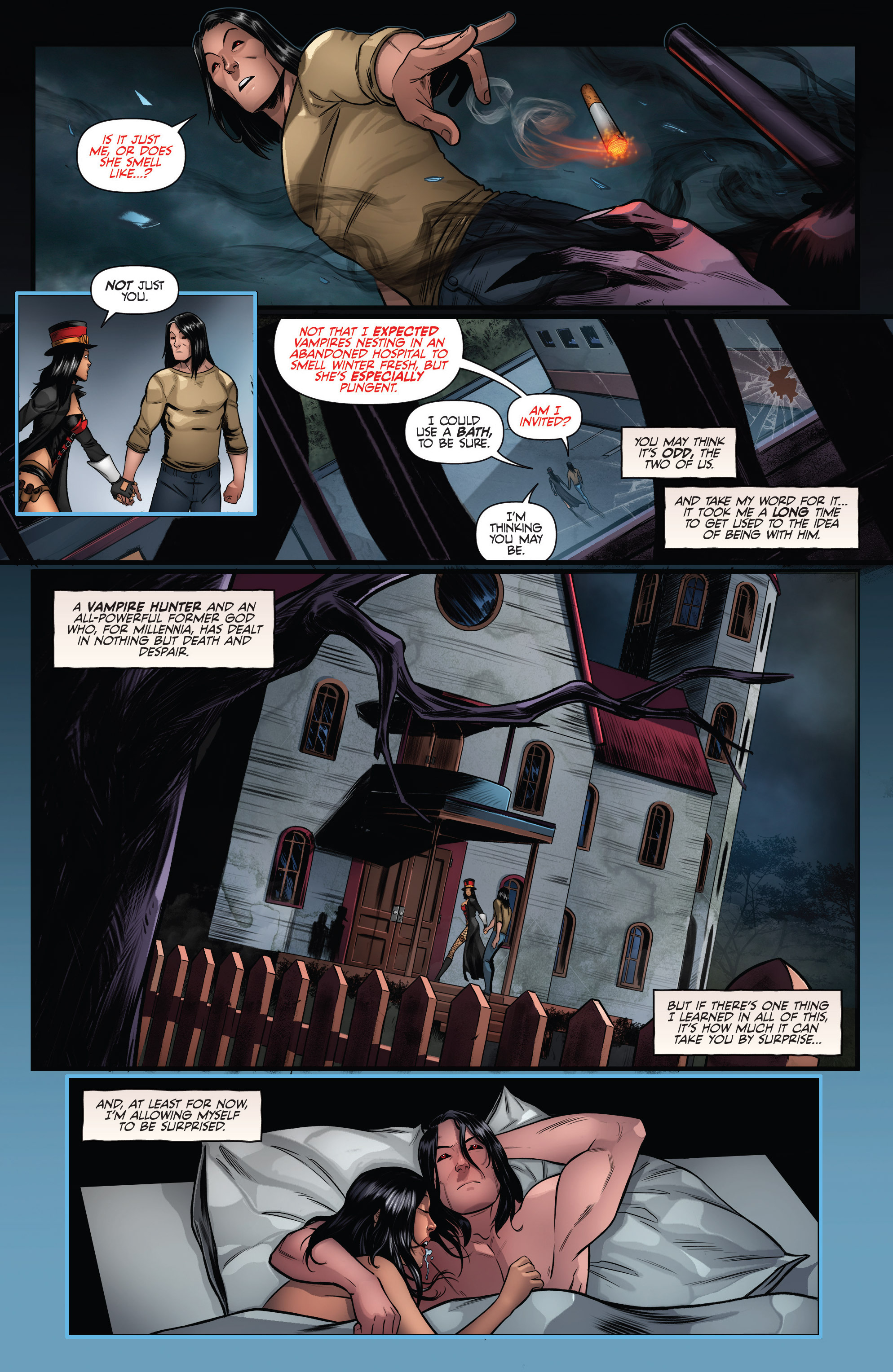 Read online Grimm Fairy Tales presents Van Helsing vs. Dracula comic -  Issue #1 - 12