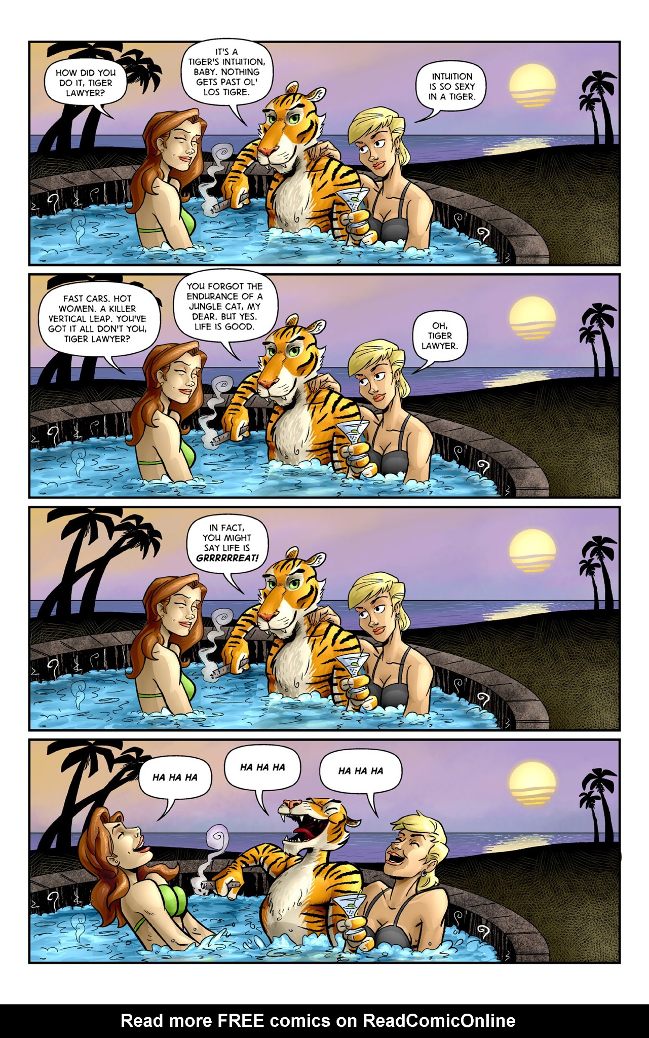 Read online Tiger Lawyer comic -  Issue #1 - 9