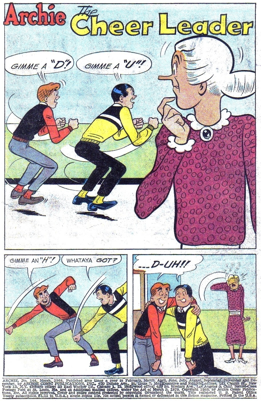 Read online Archie (1960) comic -  Issue #144 - 3