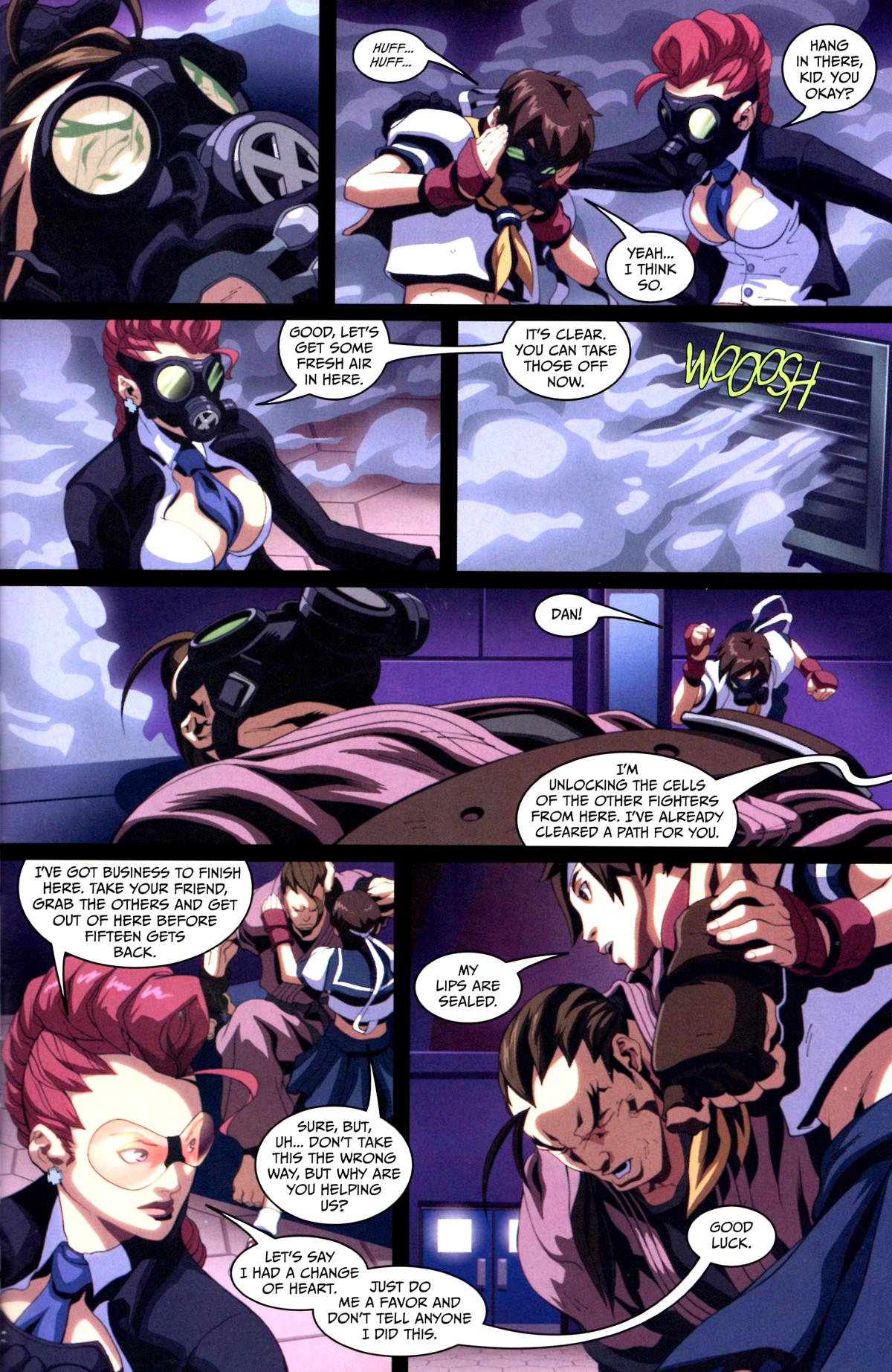 Read online Street Fighter IV comic -  Issue #4 - 7