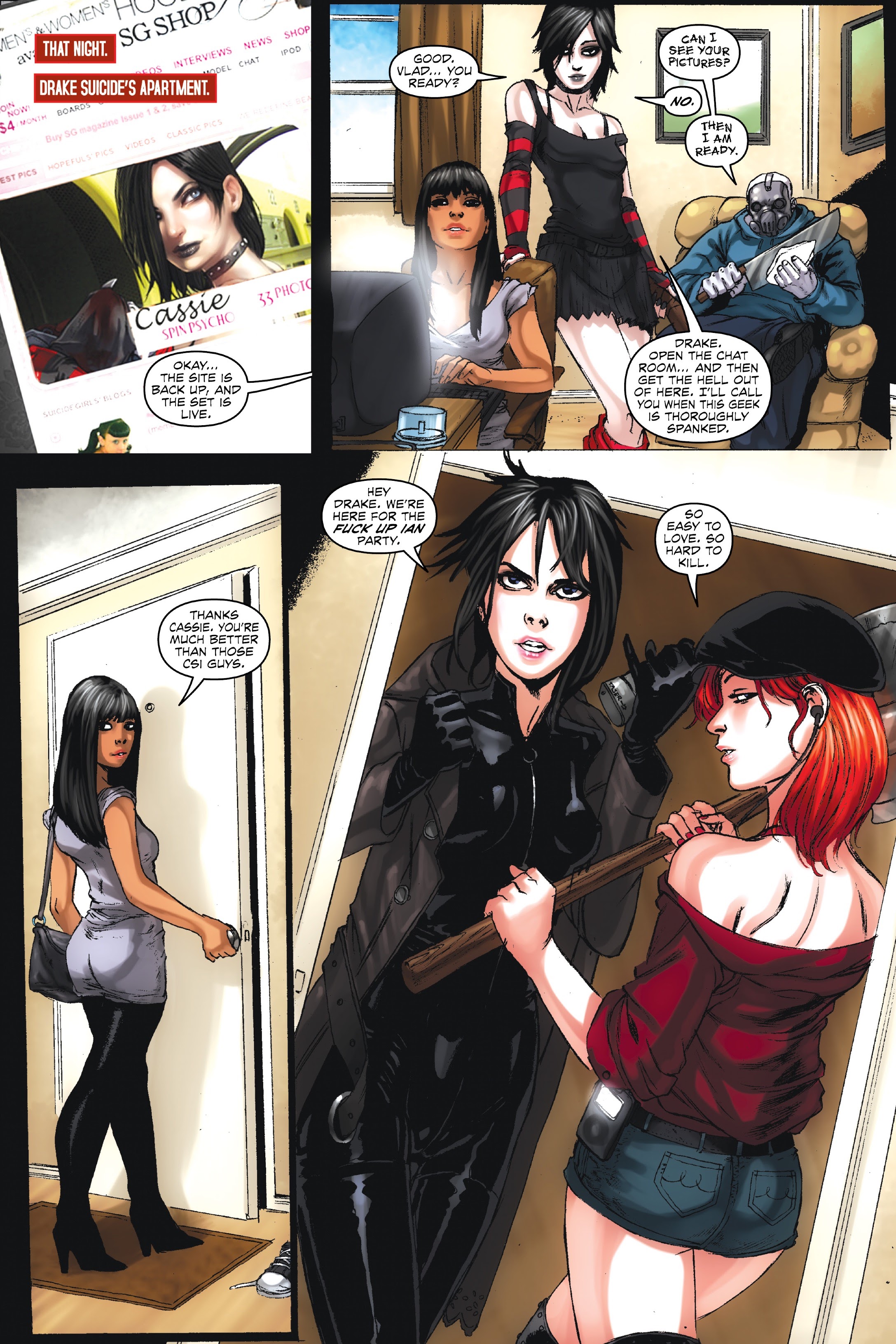 Read online Hack/Slash Deluxe comic -  Issue # TPB 2 (Part 3) - 77