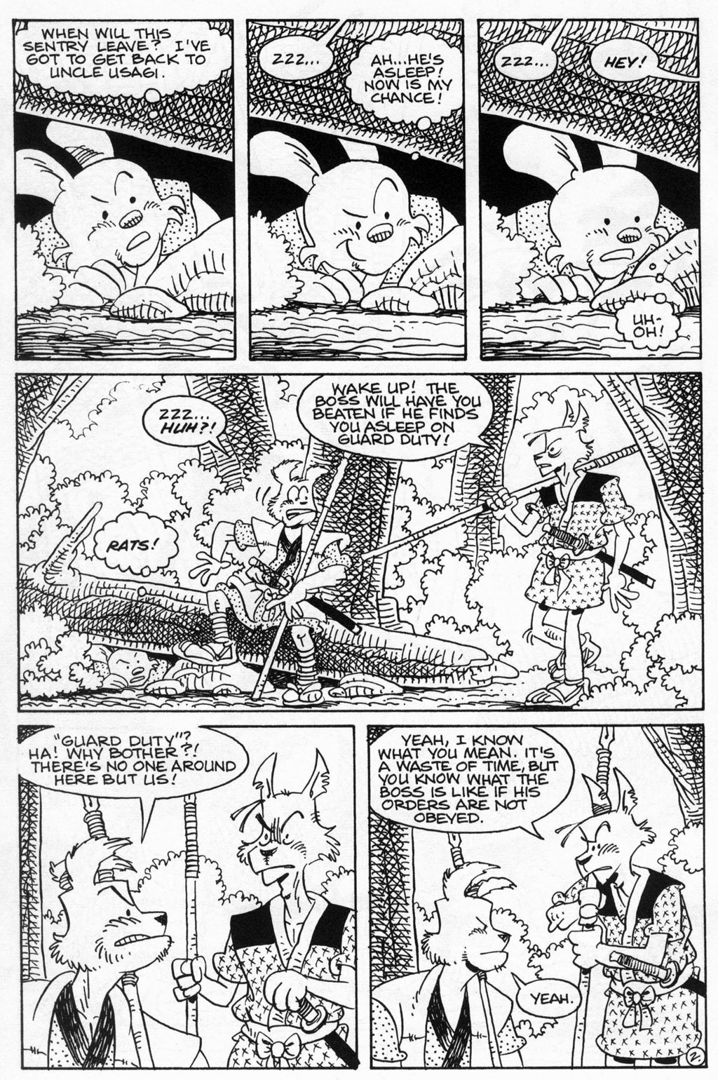 Usagi Yojimbo (1996) Issue #59 #59 - English 4