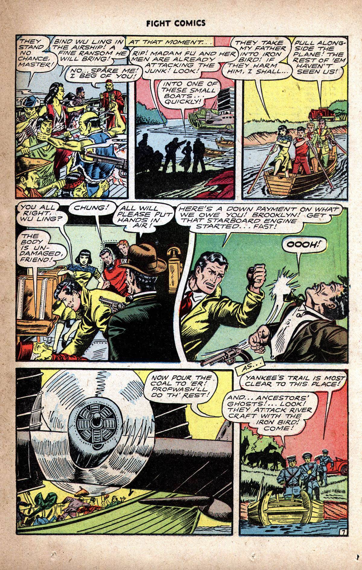 Read online Fight Comics comic -  Issue #49 - 19