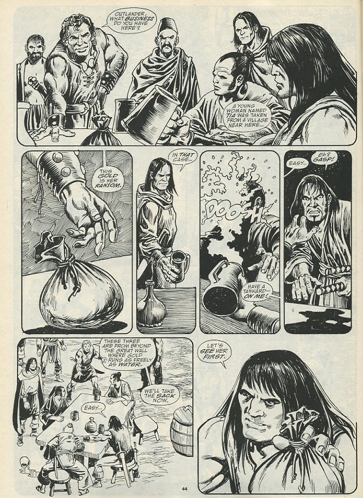 Read online The Savage Sword Of Conan comic -  Issue #184 - 46